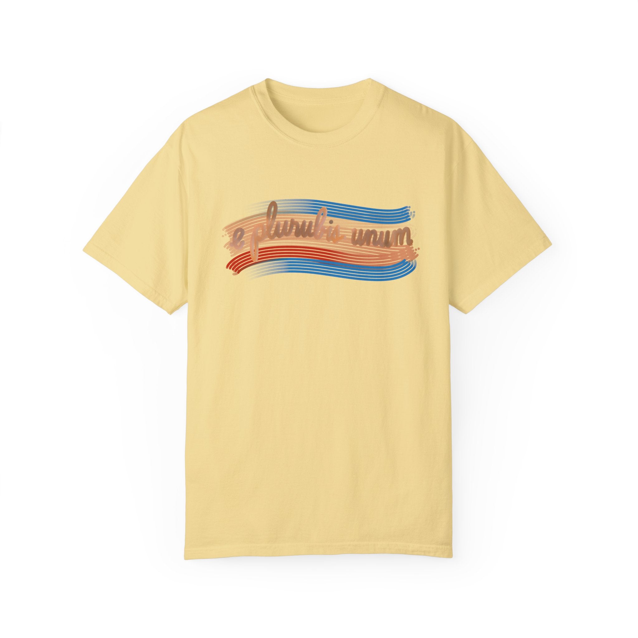 E PLURUBIS UNUM Unisex Garment-Dyed T-shirt
