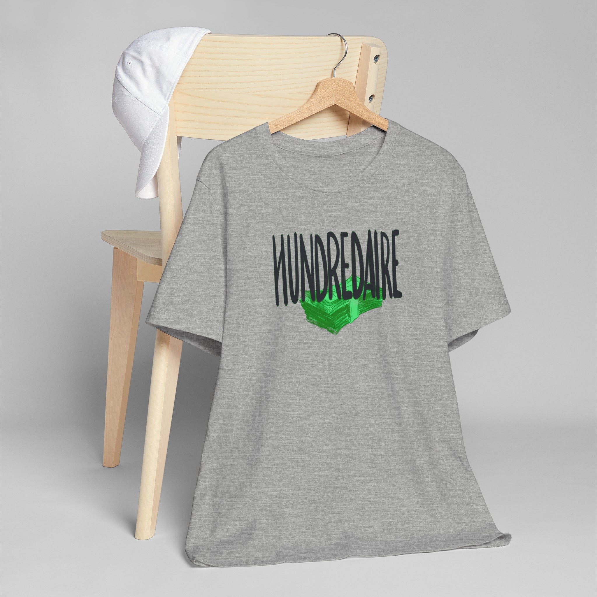 HUNDREDAIRE Unisex Jersey T-Shirt.-