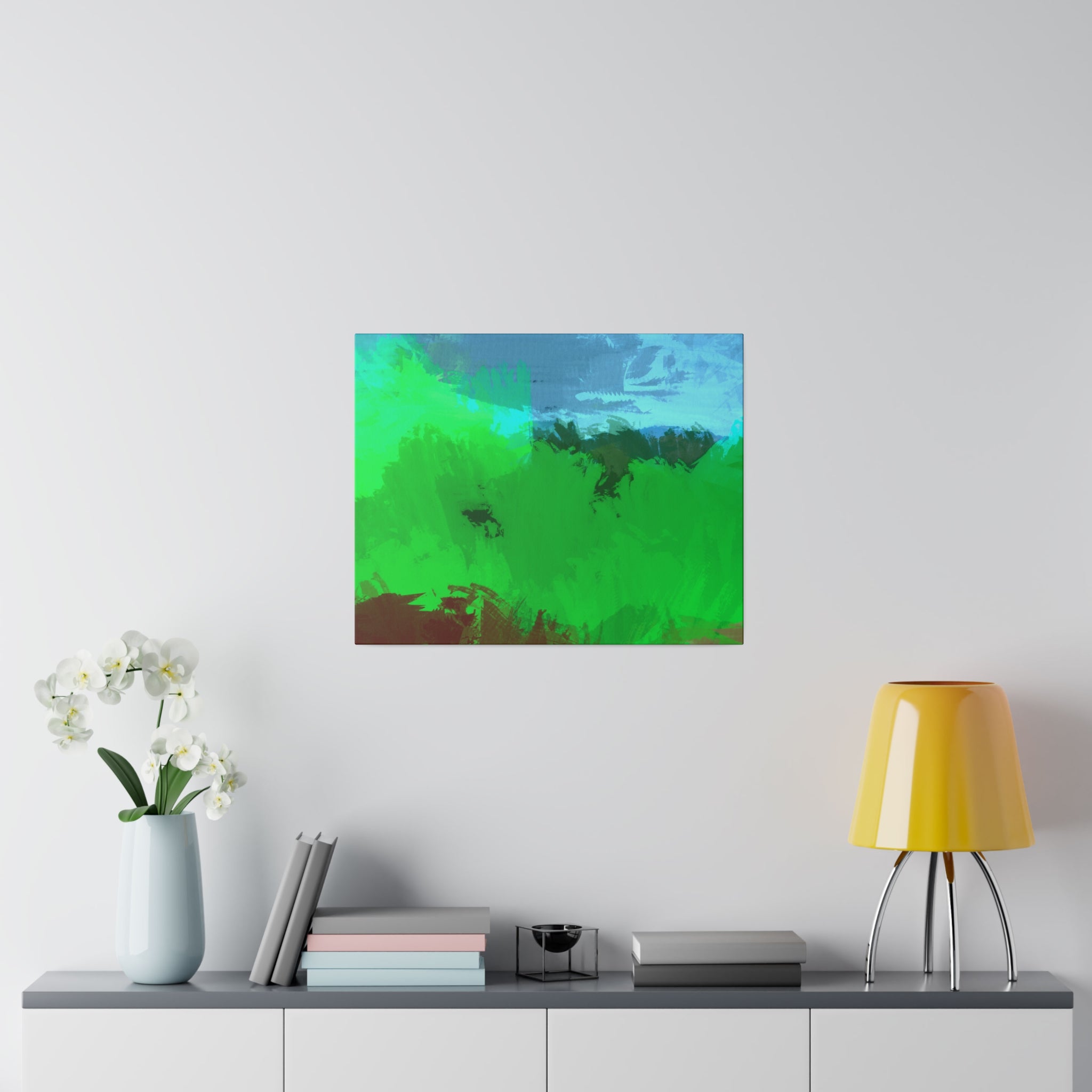 SPRING LANDSCAPE Matte Canvas, Stretched, 0.75"