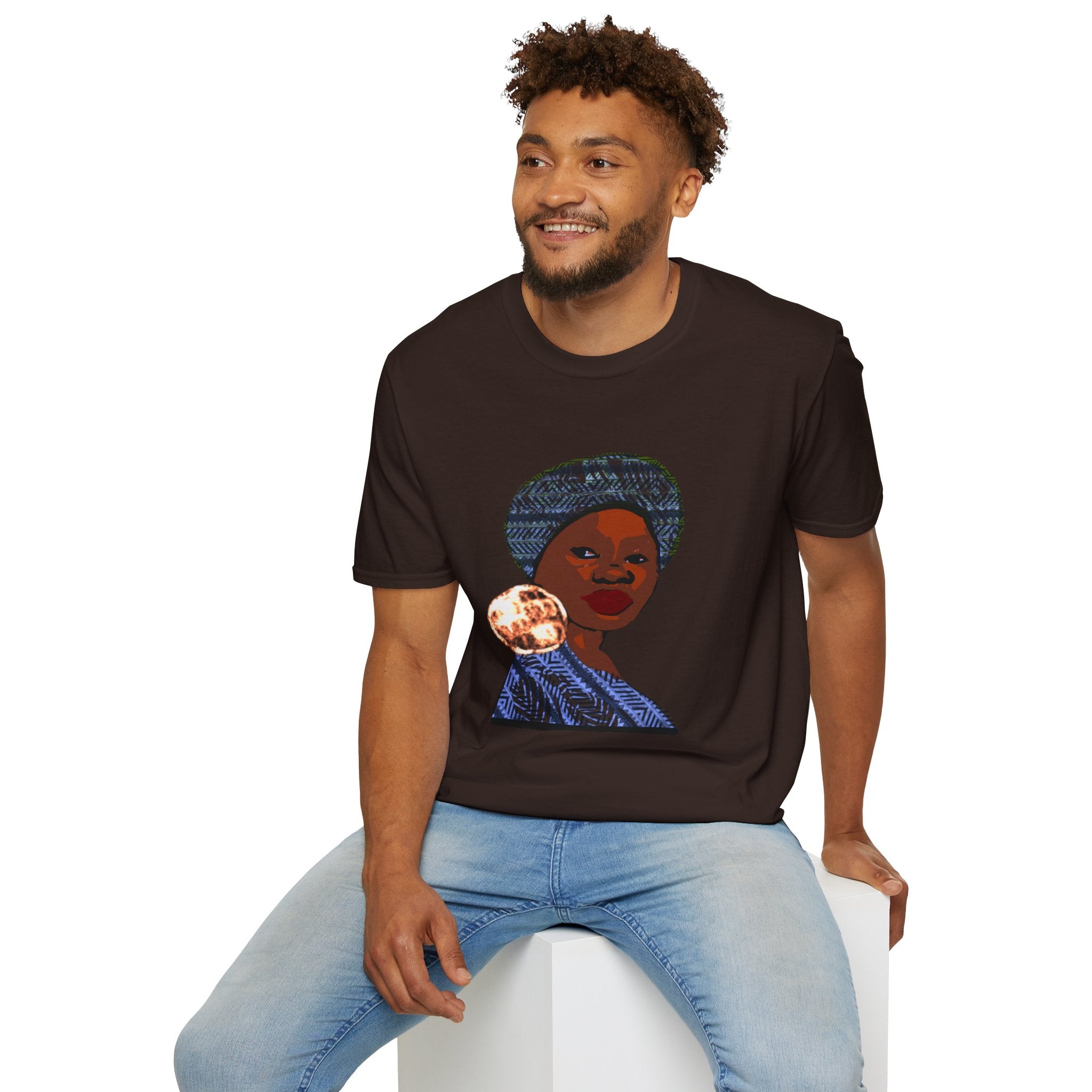 AFRICAN MAMA Unisex Softstyle T-Shirt