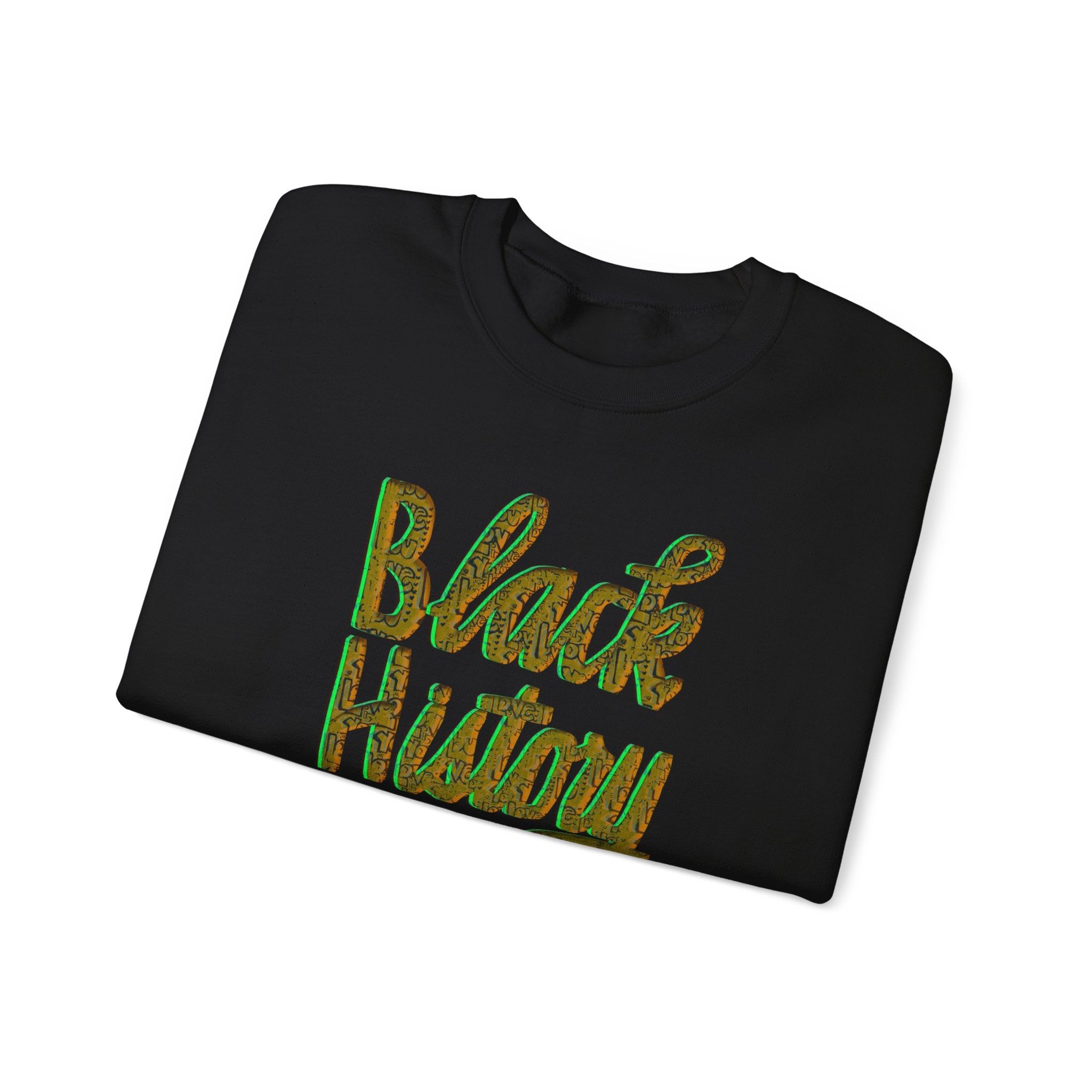 BLACK HISTORY MATTERS Unisex Heavy Blend™ Crewneck Sweatshirt