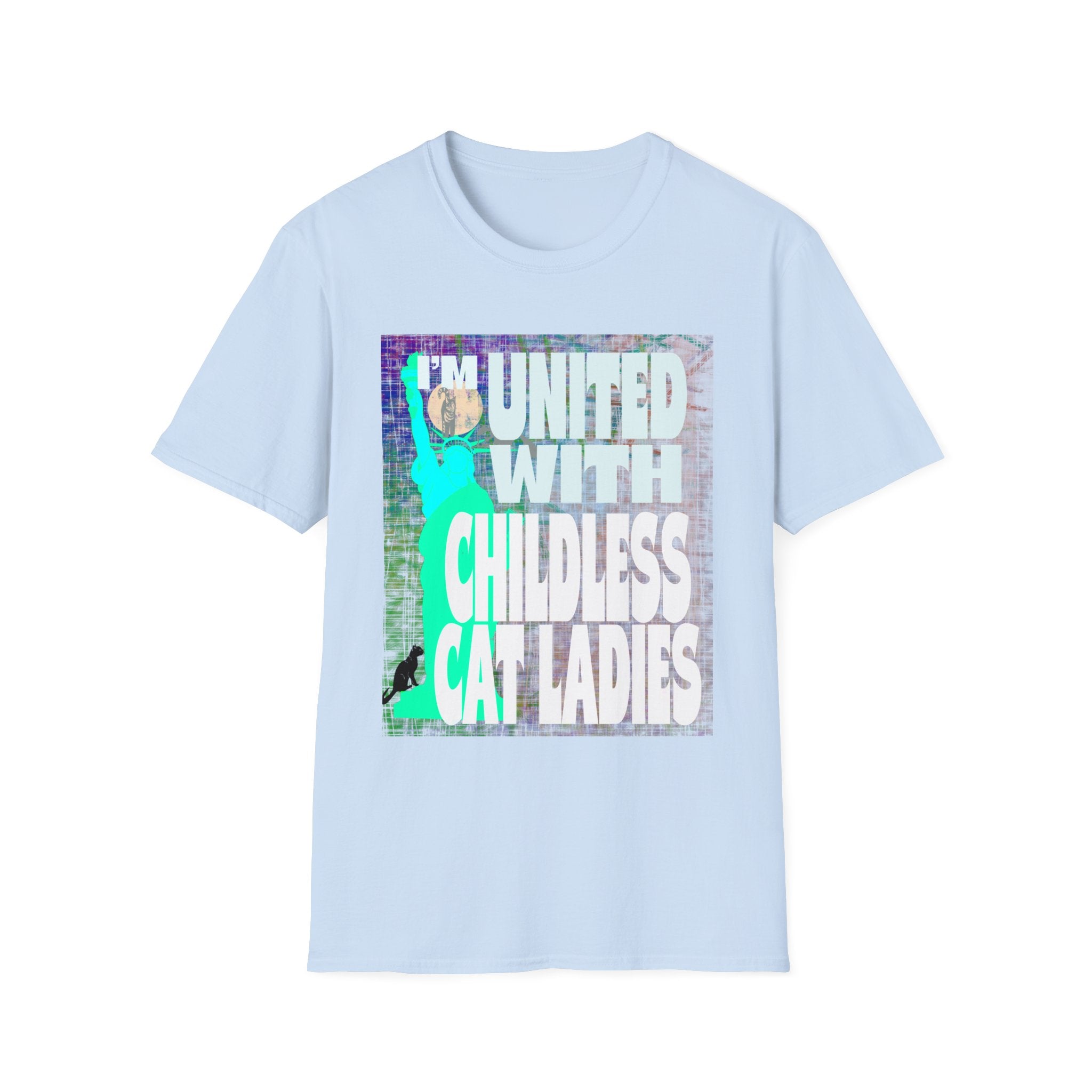UNITED WITH CHILDLESS CAT LADIES Softstyle T-Shirt