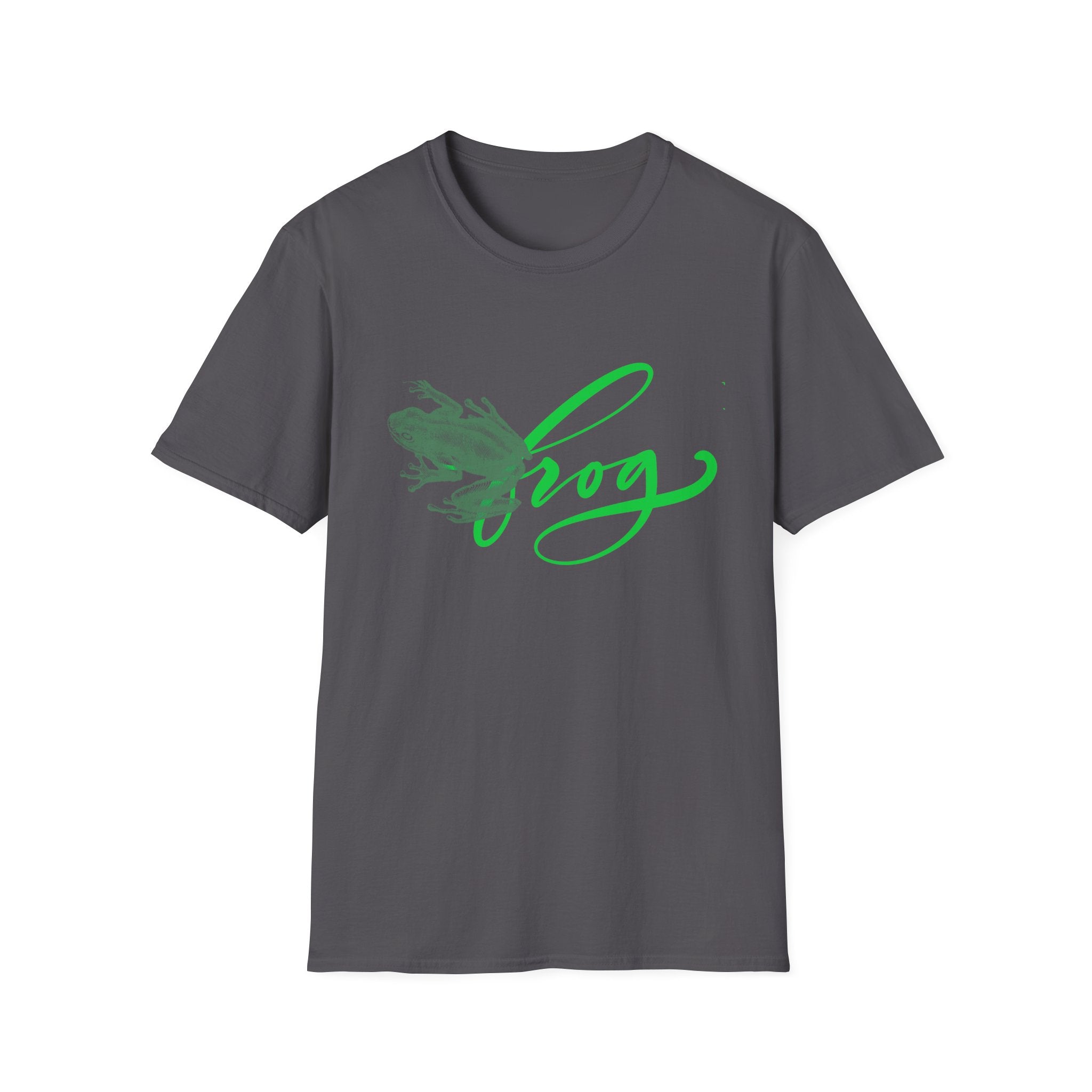 Frog Graphic Unisex Softstyle T-Shirt - Nature Lover's Tee