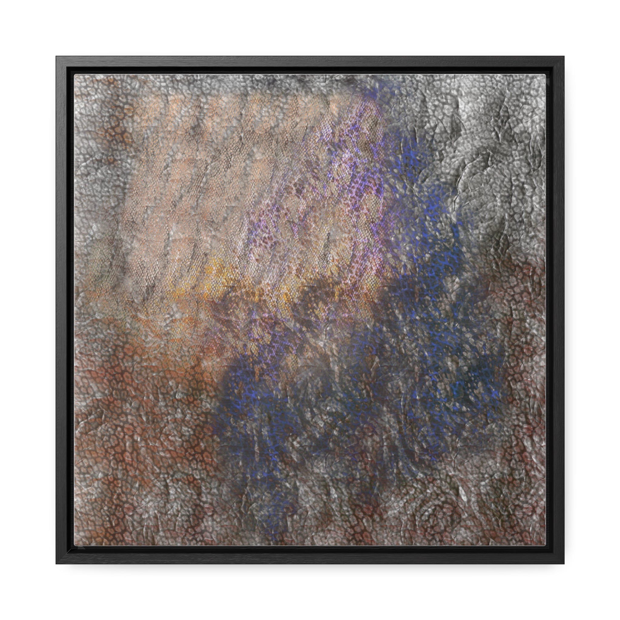 THROUGH A GLASS DARKLY Gallery Canvas Wraps, Square Frame