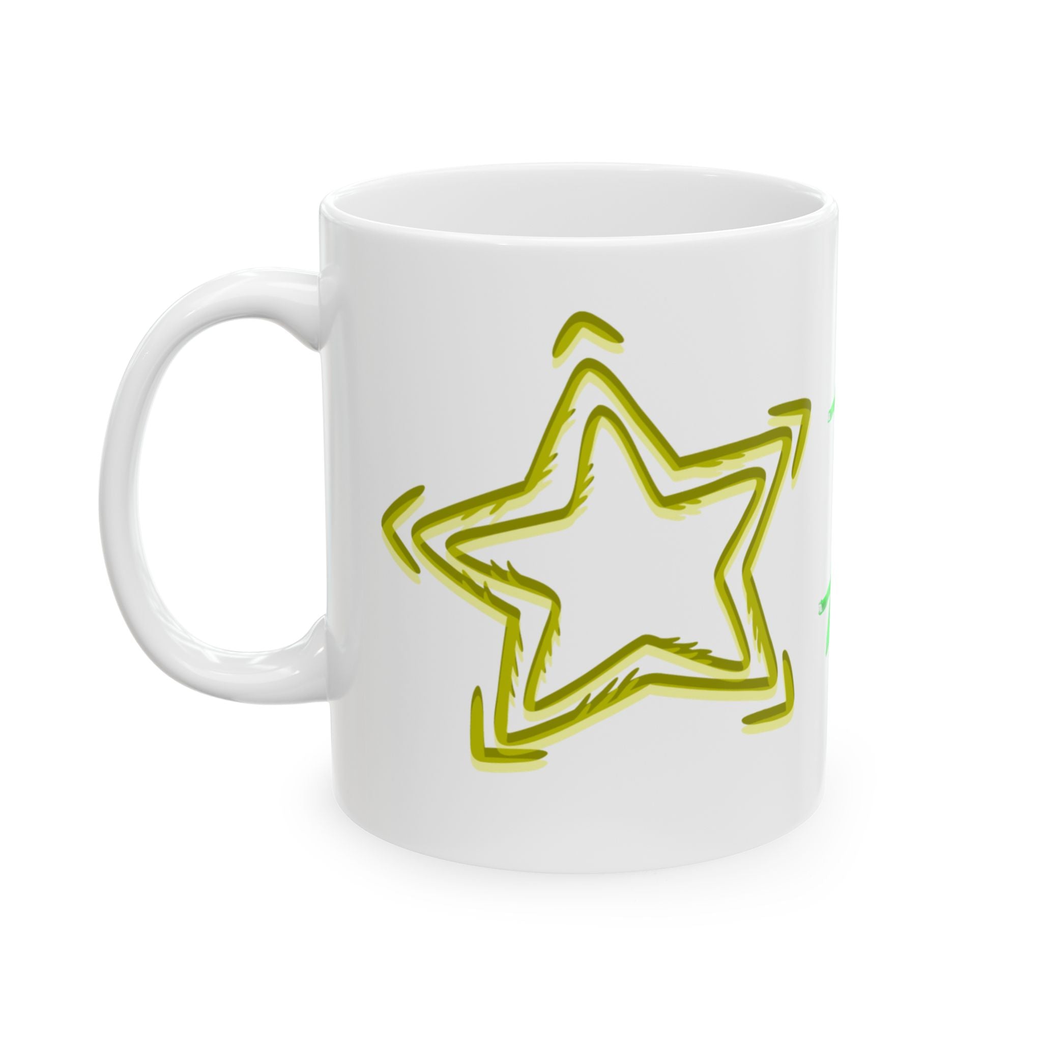 HAPPY HOLIDAYS Ceramic Mug, (11oz)