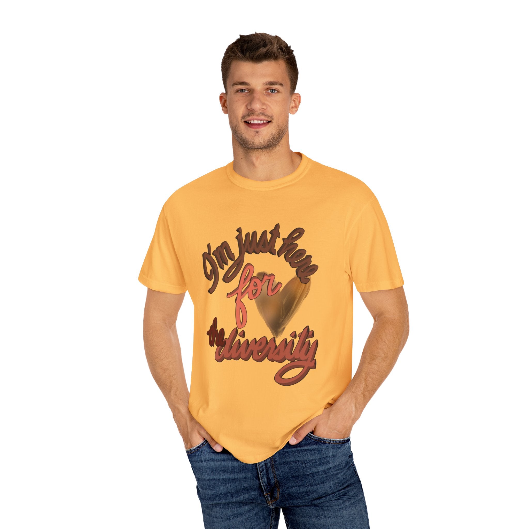 JUST HERE FOR THE DIVERSITY Unisex T-shirt