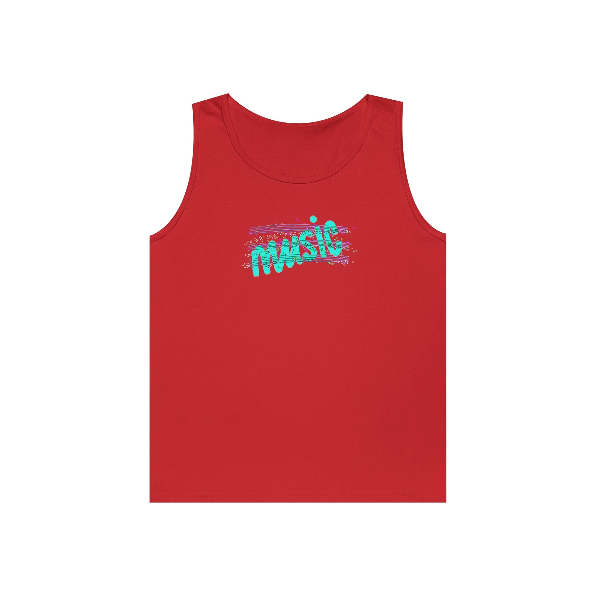 Music Vibes Unisex Heavy Cotton Tank Top