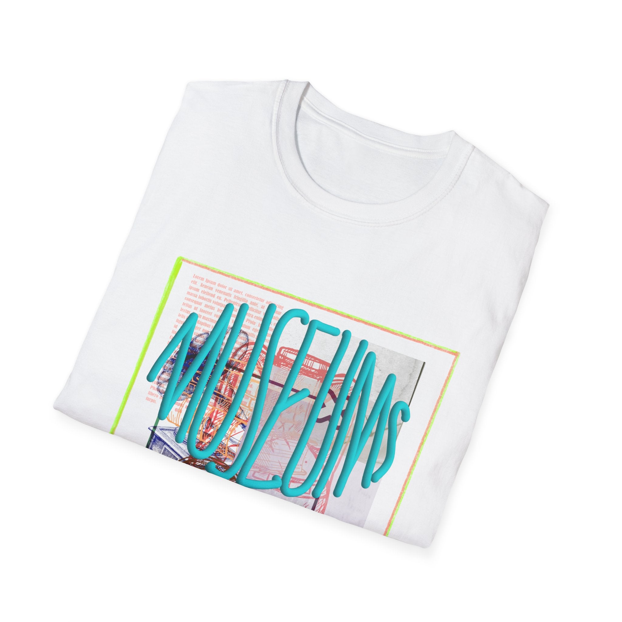 MUSEUMS MAKE MEMORIES Unisex Softstyle T-Shirt