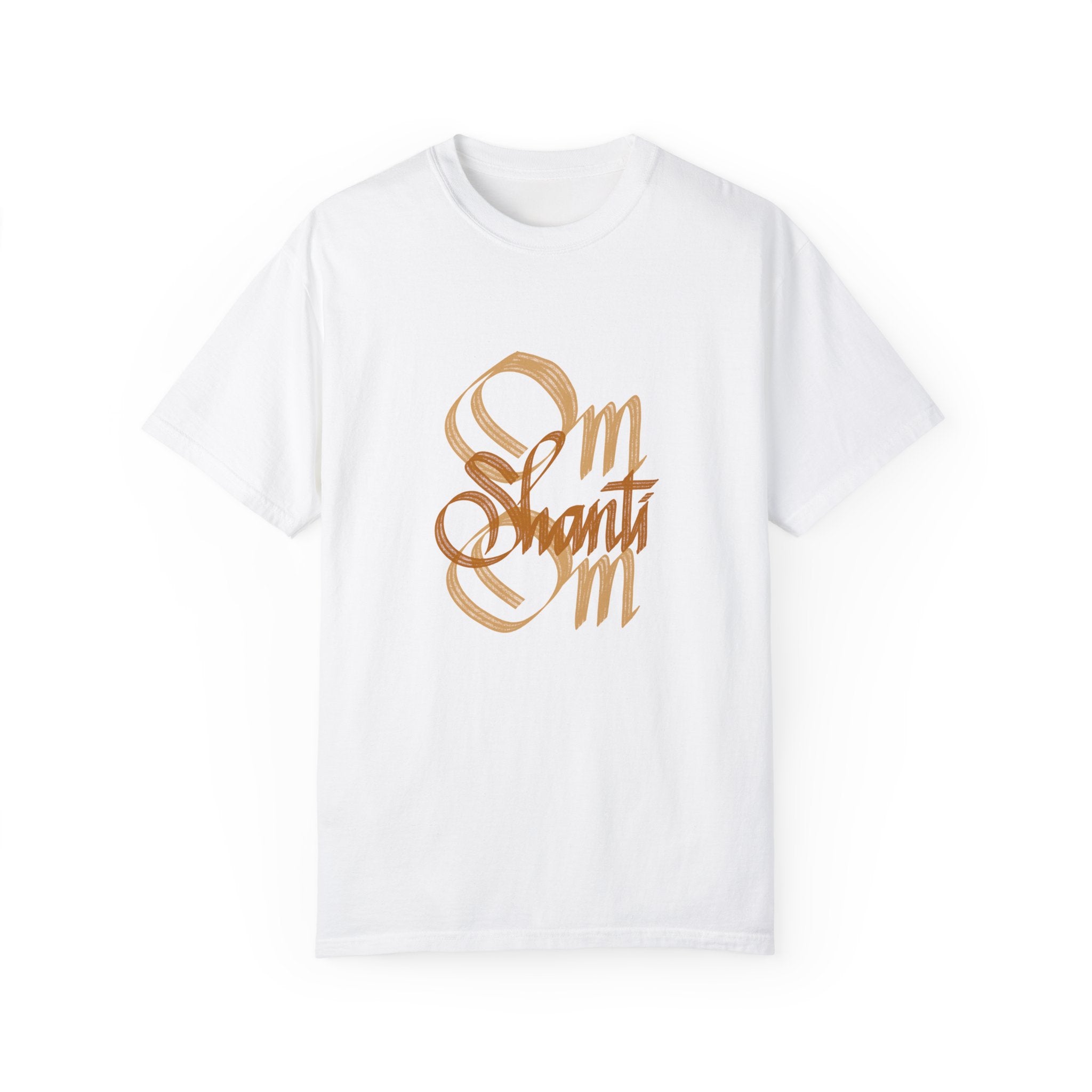 OM SHANTI OM Unisex Garment-Dyed T-shirt