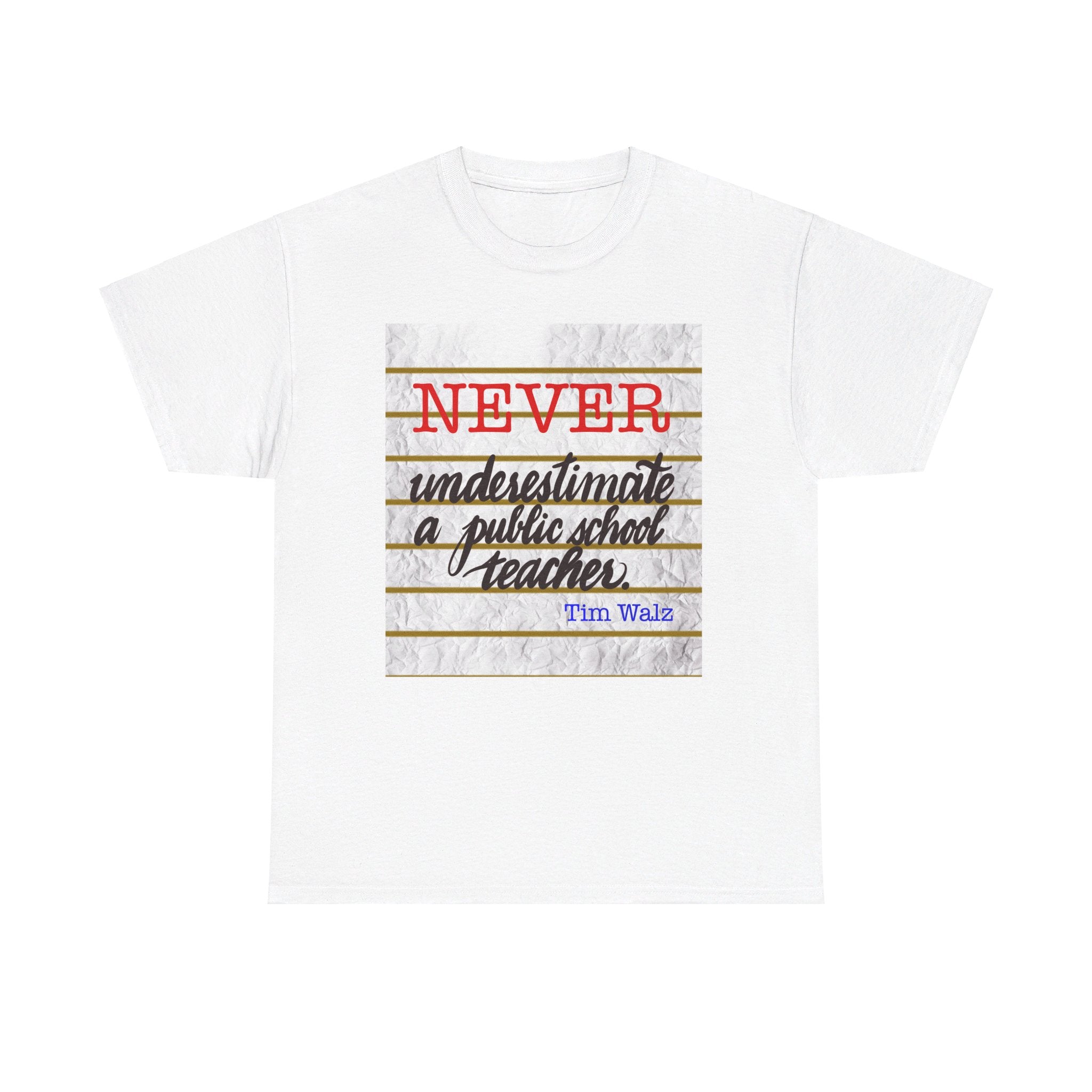 WALZ TEACHER Unisex Heavy Cotton Tee