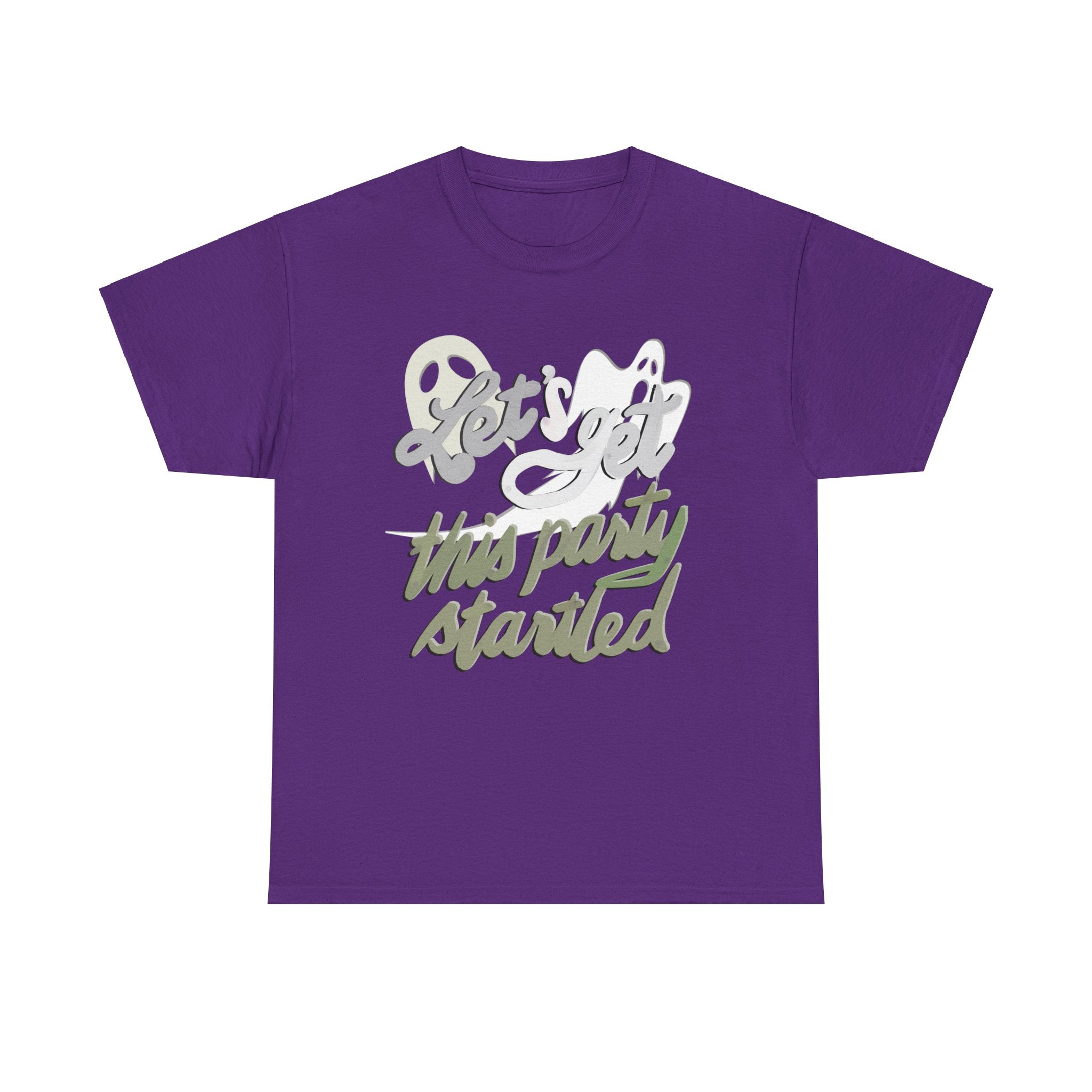 LET’s GET THIS PARTY STARTLED Unisex Heavy Cotton Tee