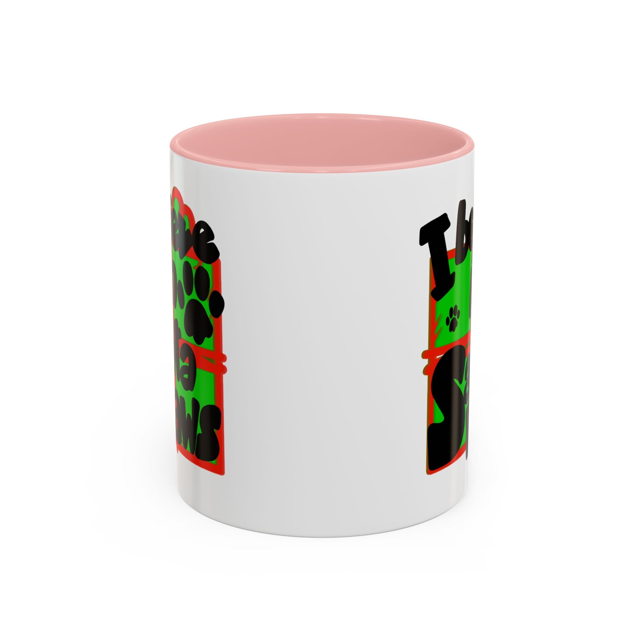 I BELIEVE IN SANTA PAWS mug- 11oz