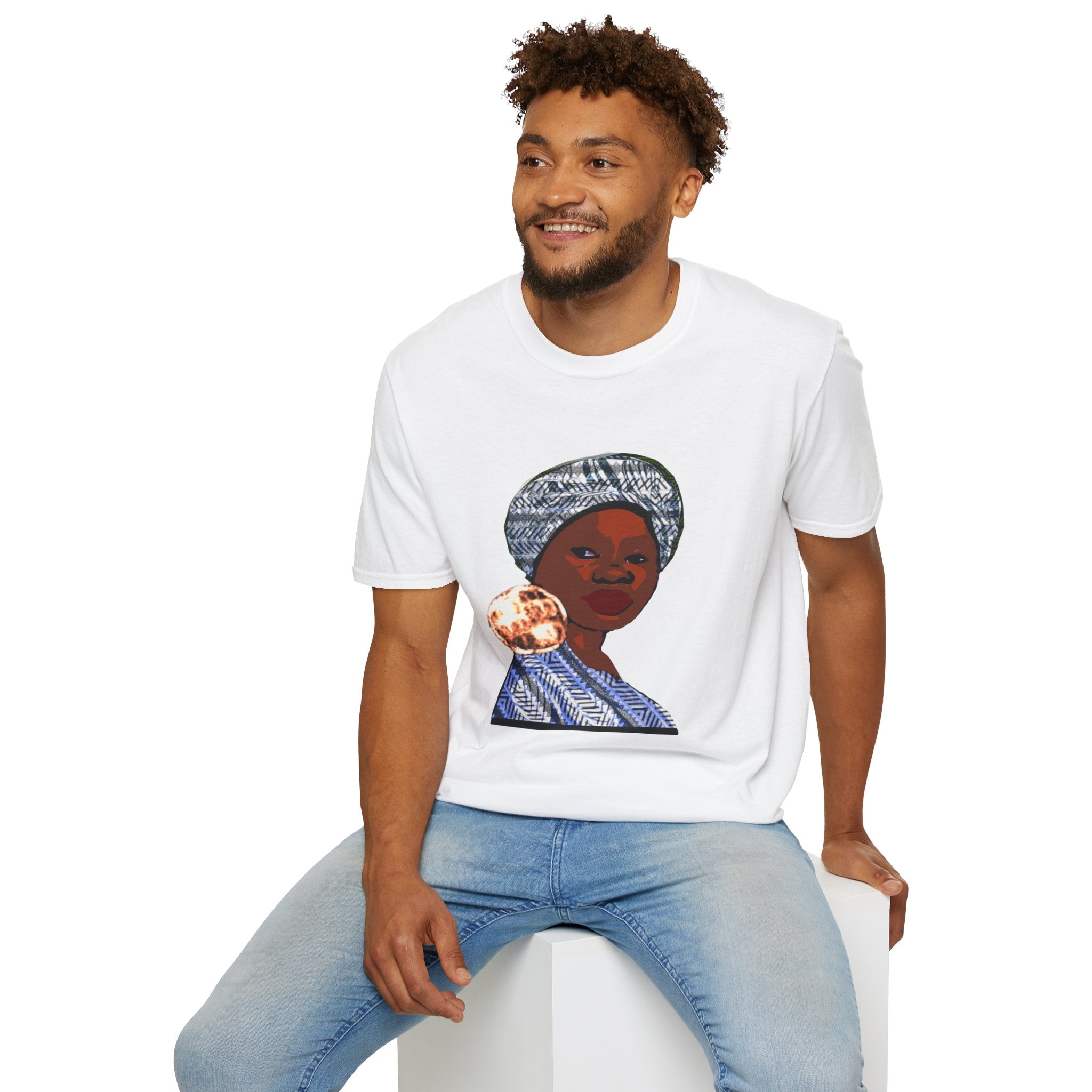 AFRICAN MAMA Unisex Softstyle T-Shirt