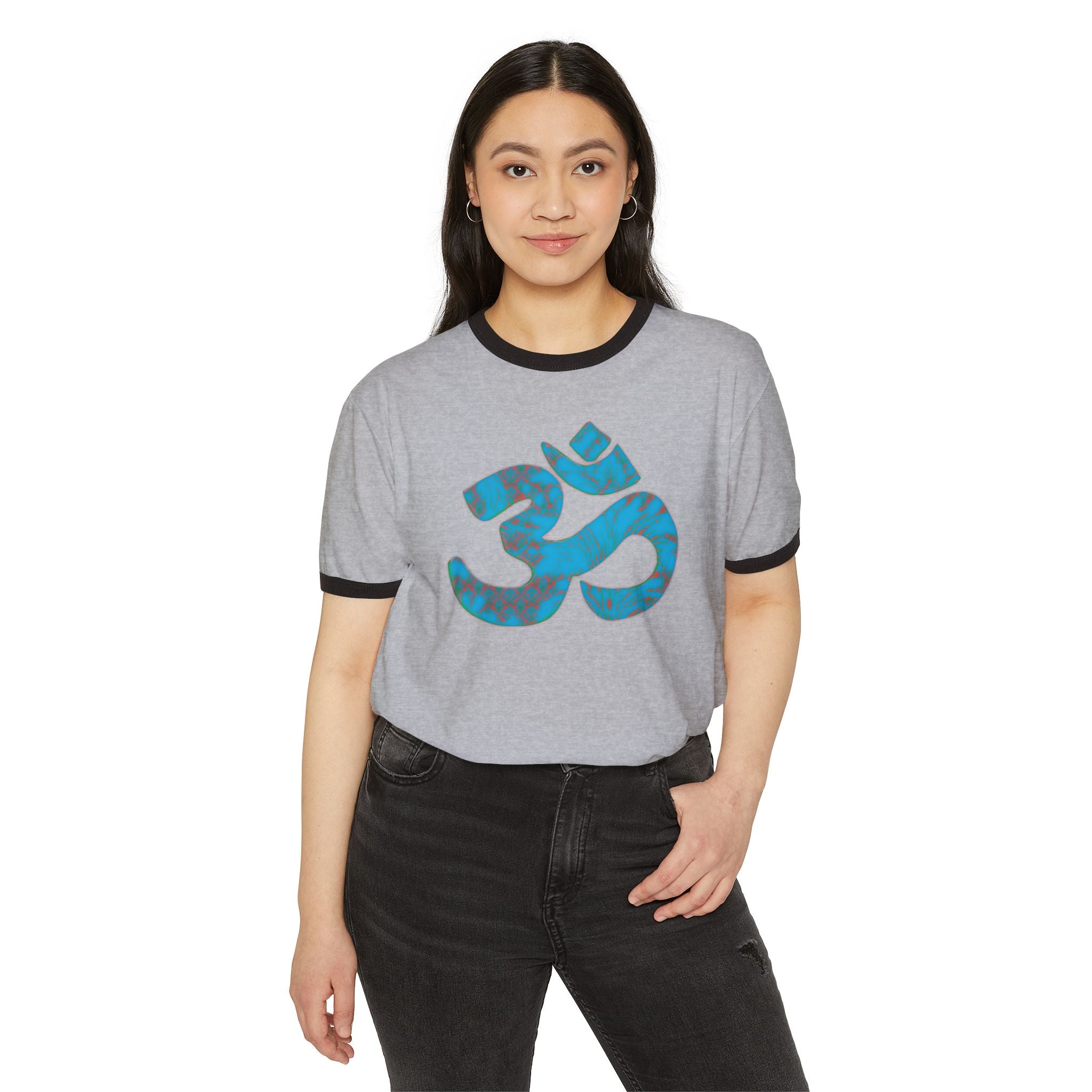 Om Ringer T-Shirt for Mindfulness & Spirituality
