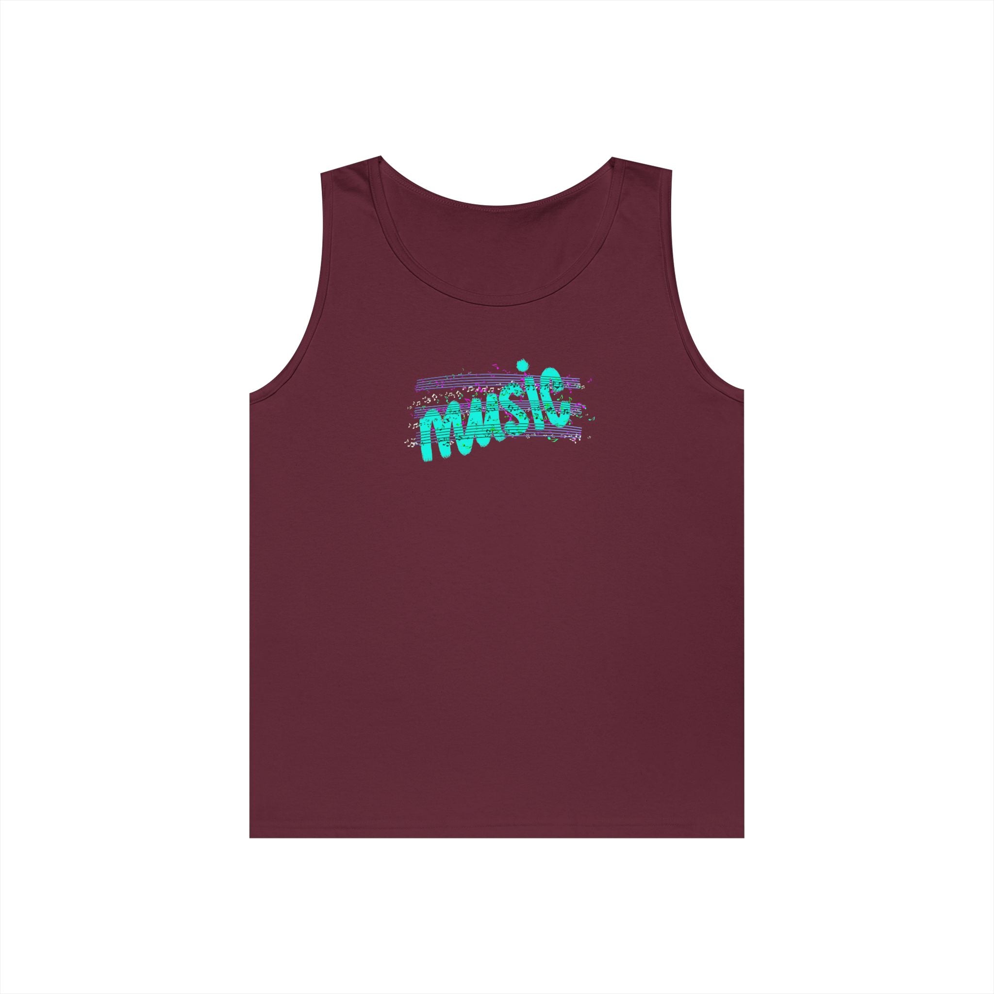 Music Vibes Unisex Heavy Cotton Tank Top