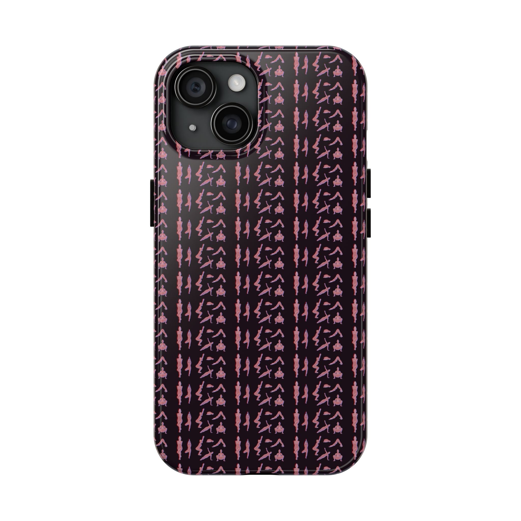YOGA ASANAS Tough Phone Case