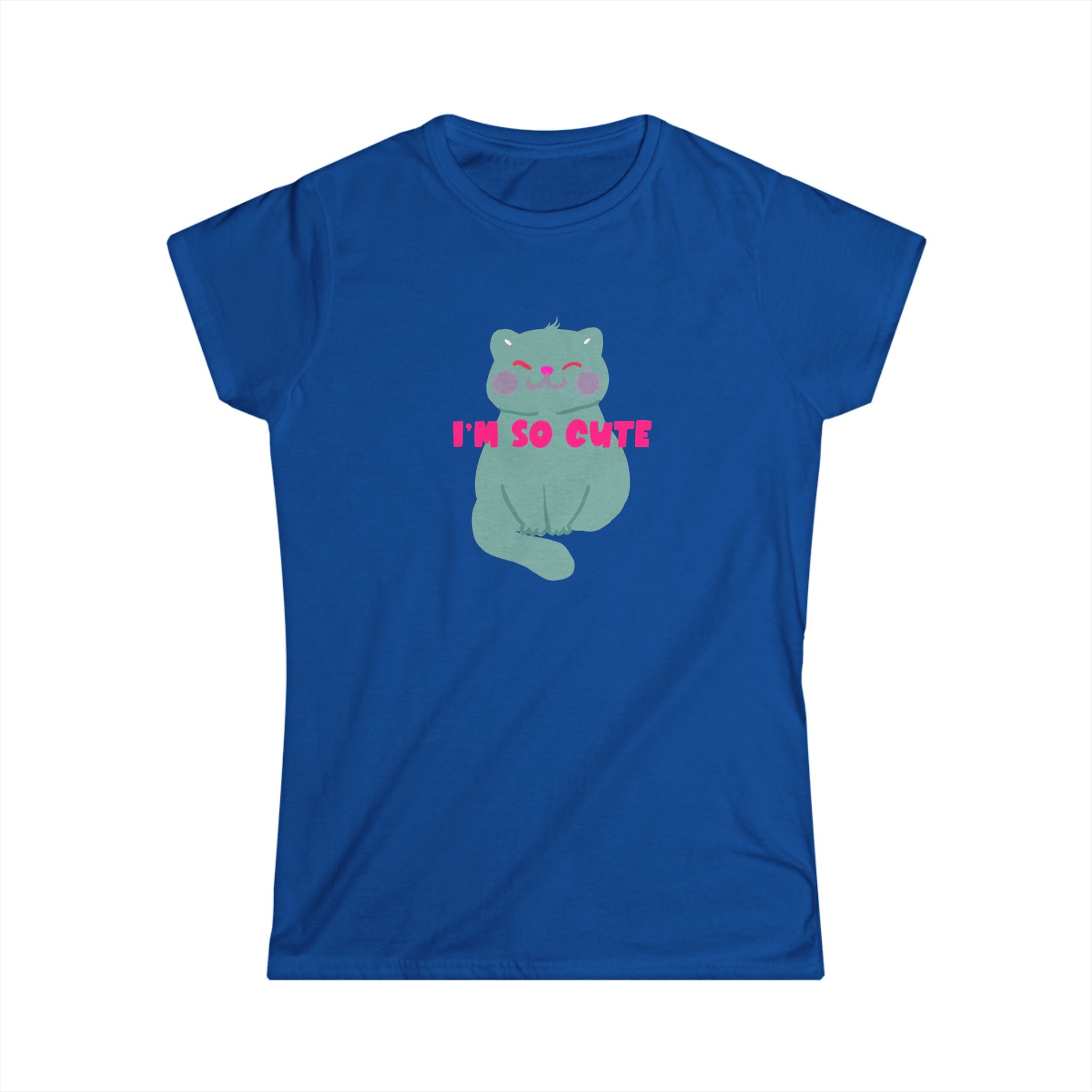 CUTE CAT Women's Softstyle Tee