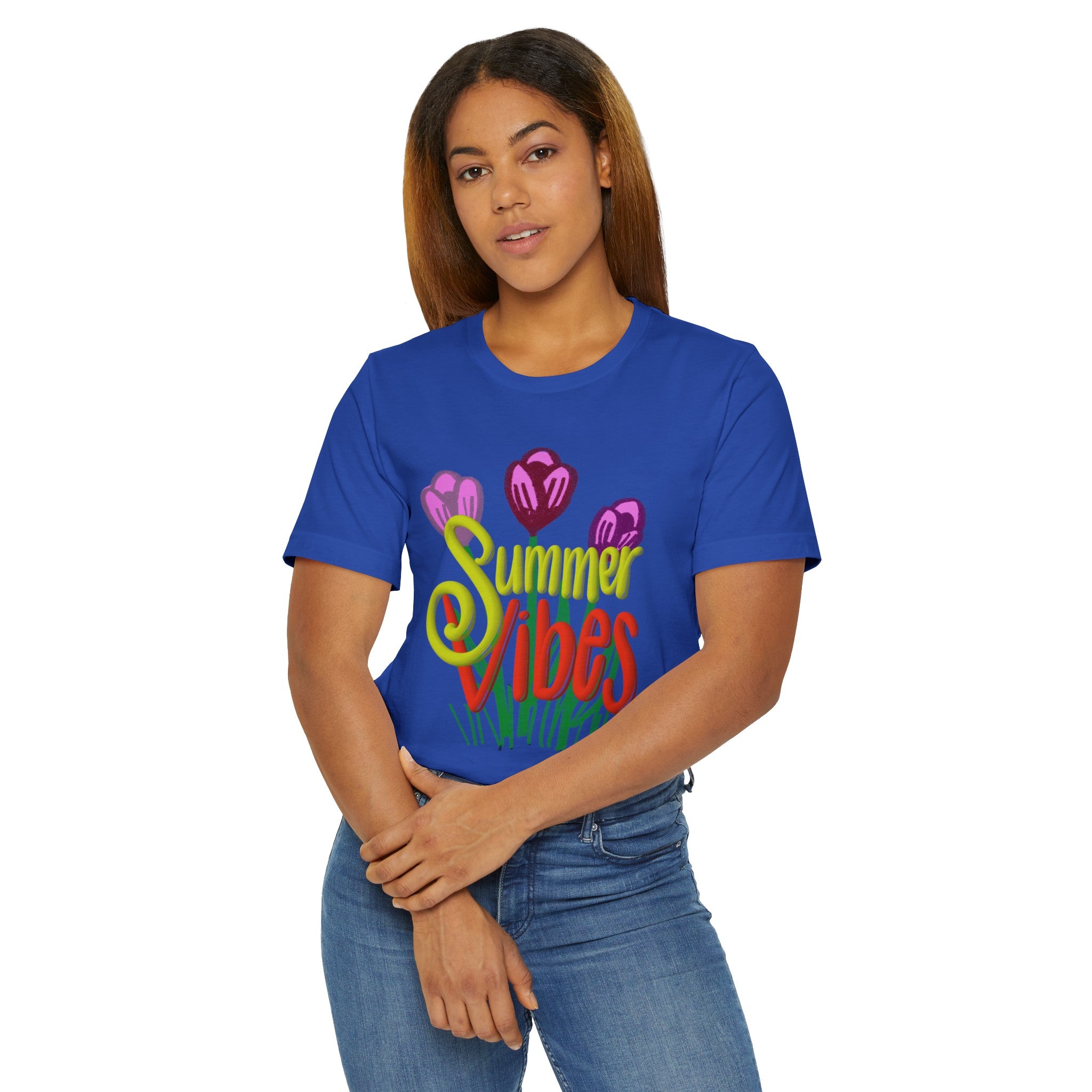 SUMMER VIBES Unisex Jersey T-Shirt