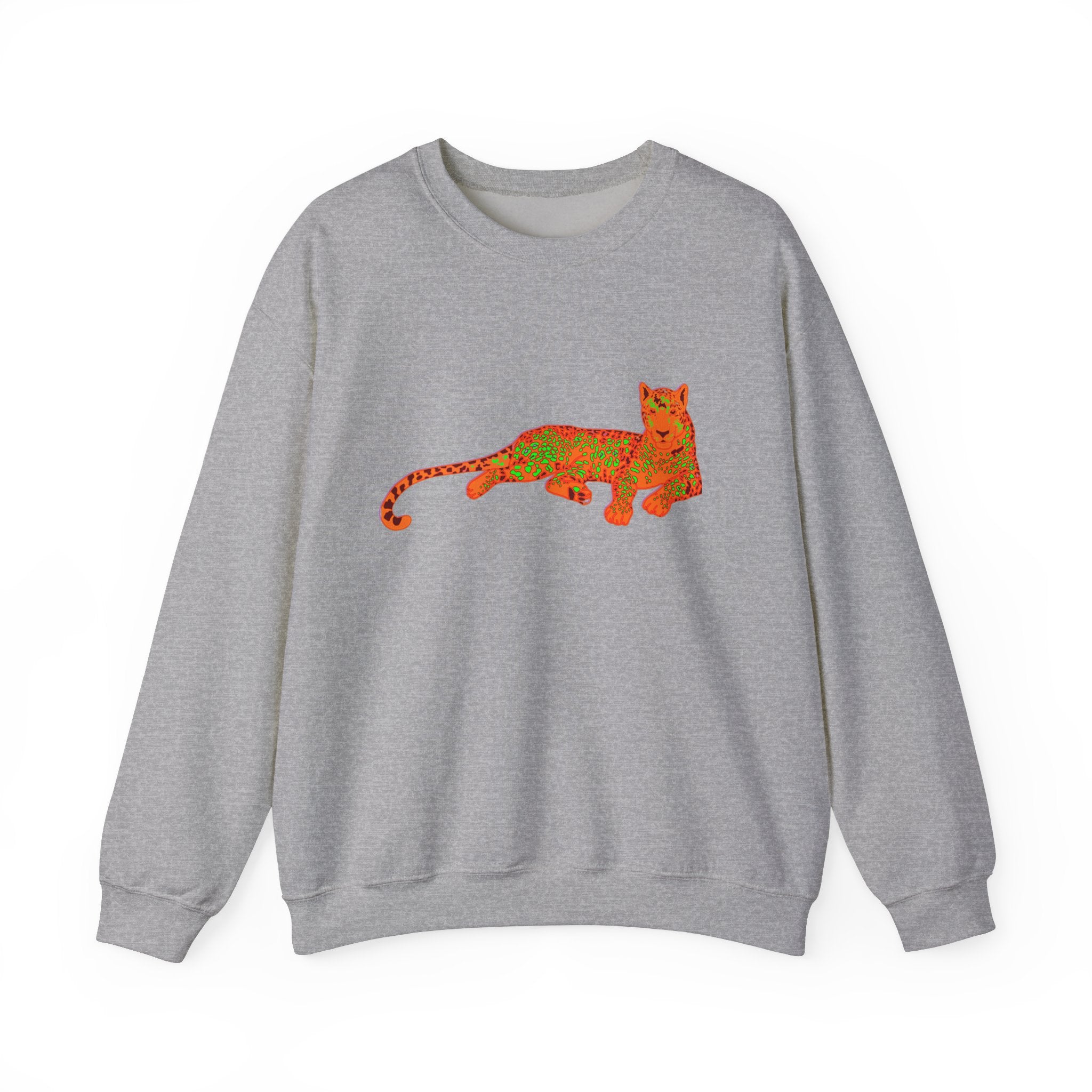 Colorful Leopard Crewneck Sweatshirt