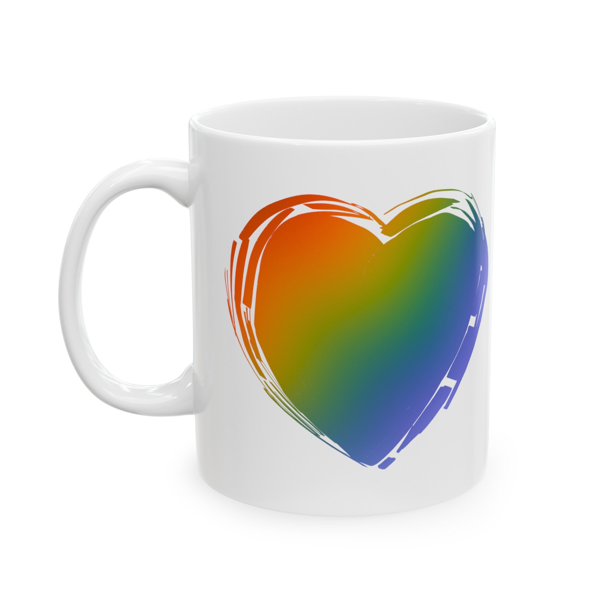 PROUD HEARTS Ceramic Mug, (11oz, 15oz)