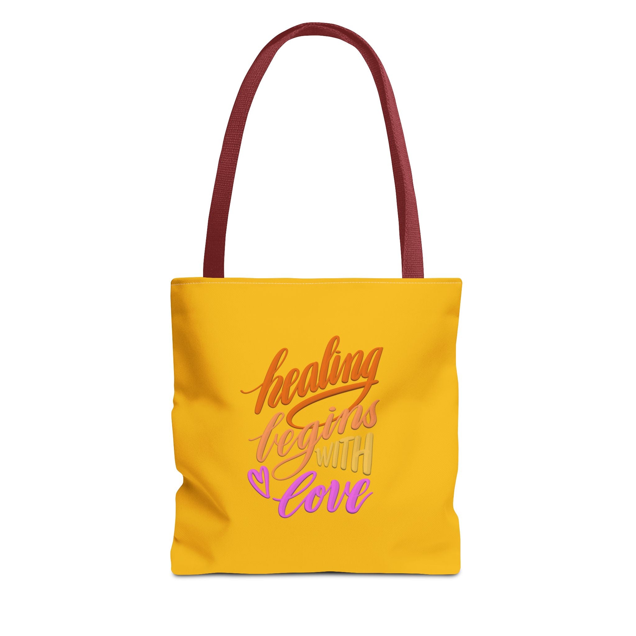 HEALING BEGINS WITH LOVE Tote Bag