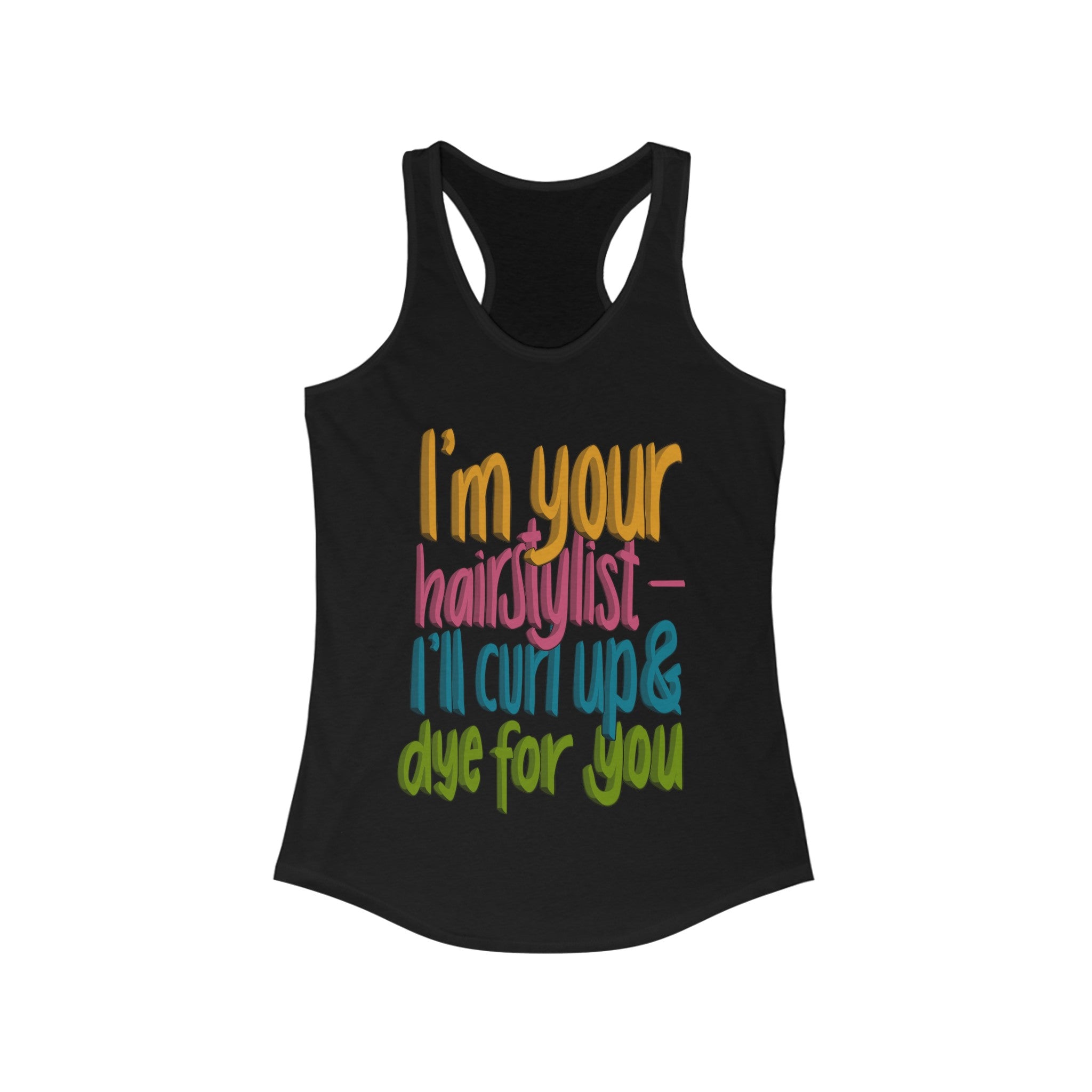 HAIRSTYLIST Women's Ideal Racerback Tank