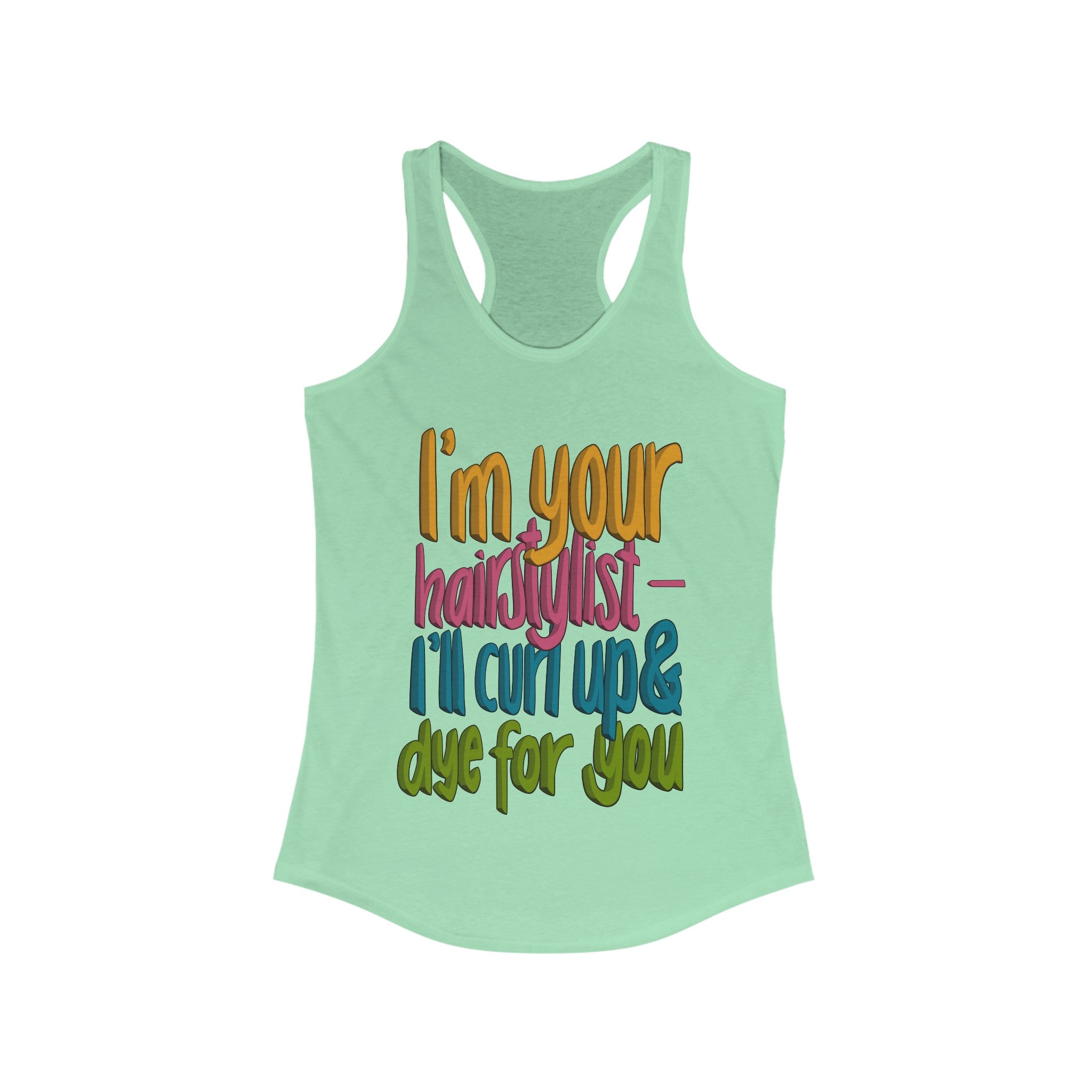 HAIRSTYLIST Women's Ideal Racerback Tank