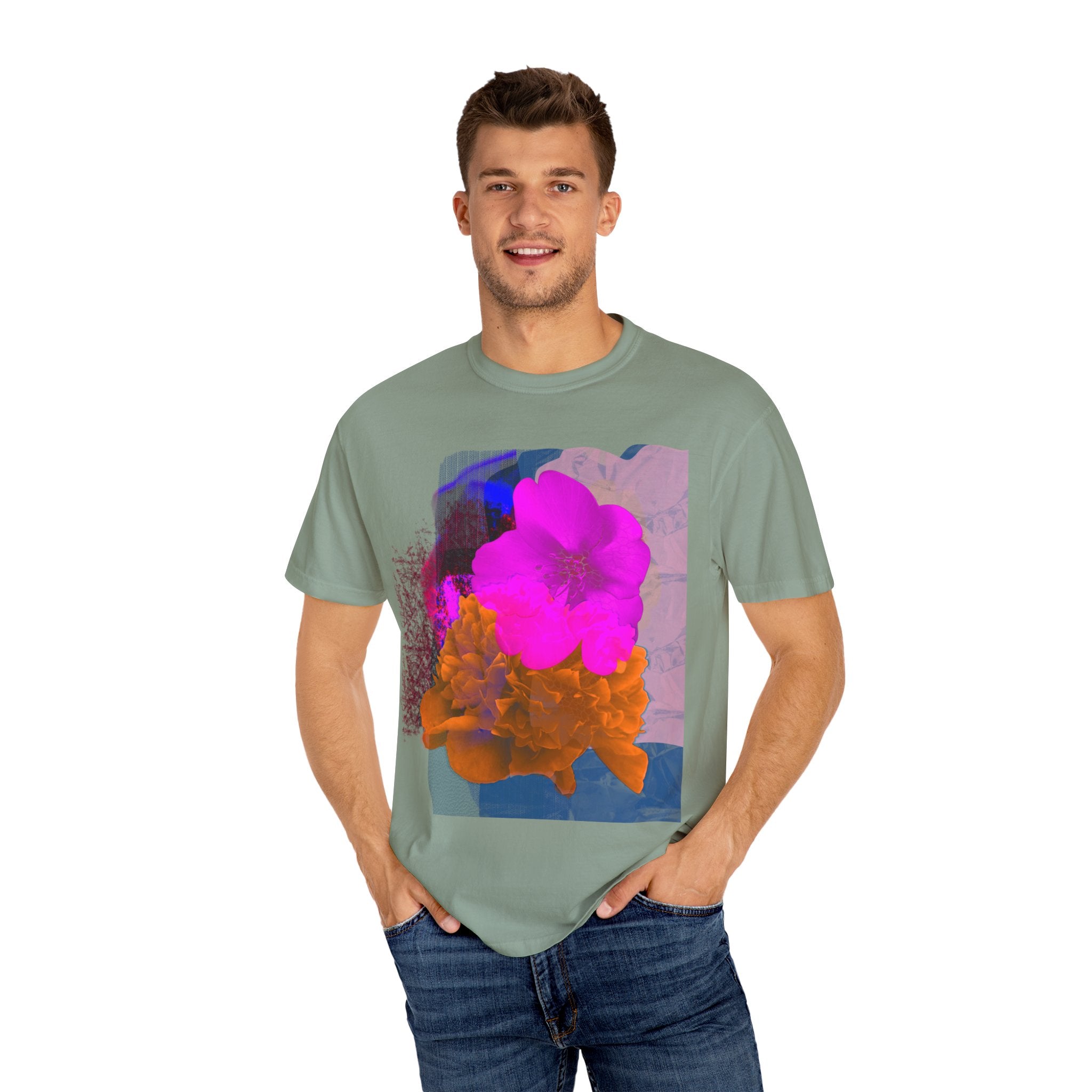 FLORABUNDANCE Unisex Garment-Dyed T-shirt