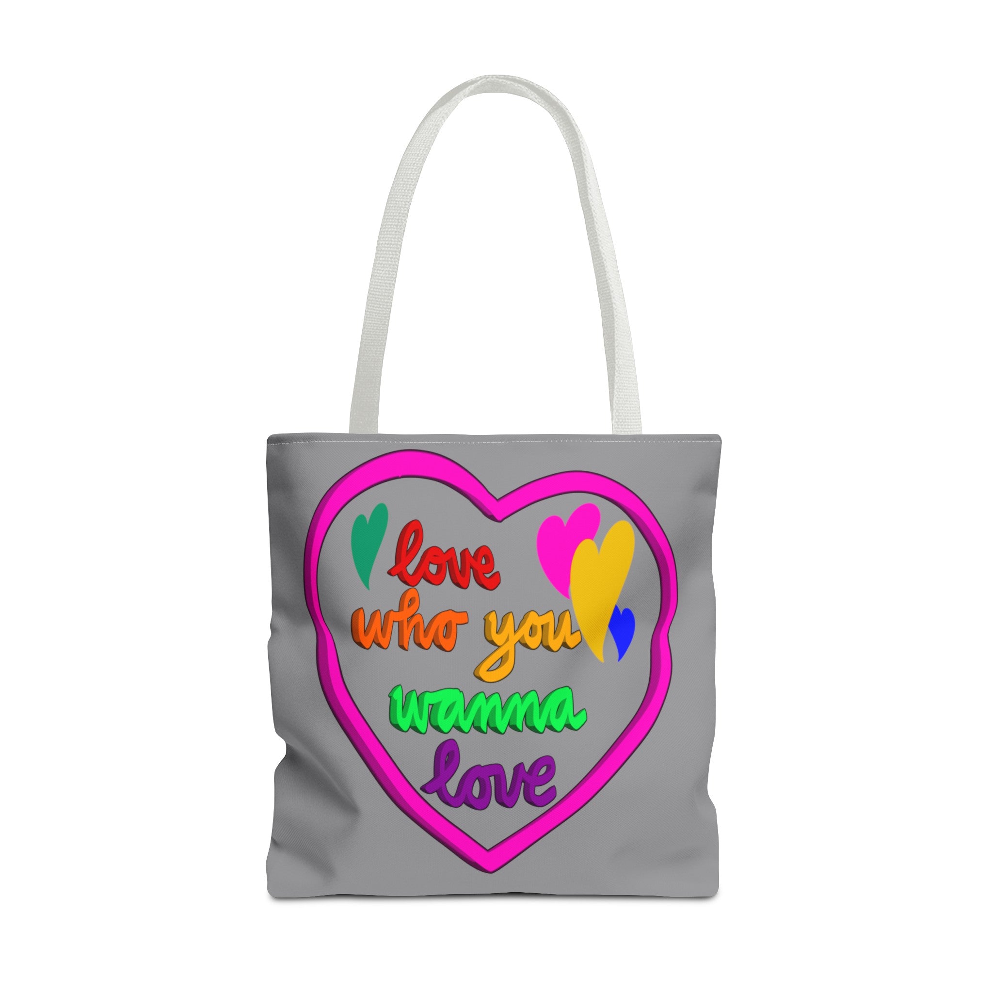 LOVE WHO YOU WANNA PRIDE Tote Bag (AOP)