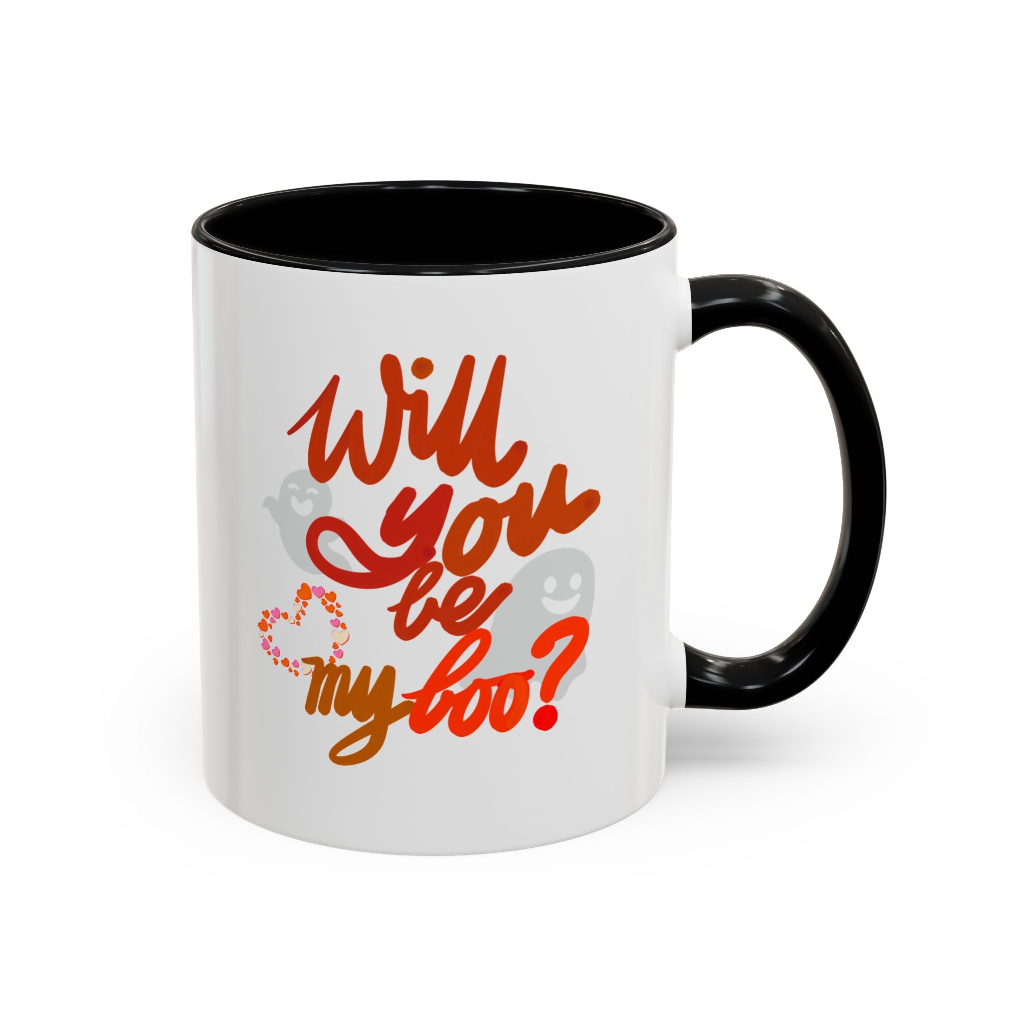 Coffee Mug Hand drawn Will You Be My Boo 11oz