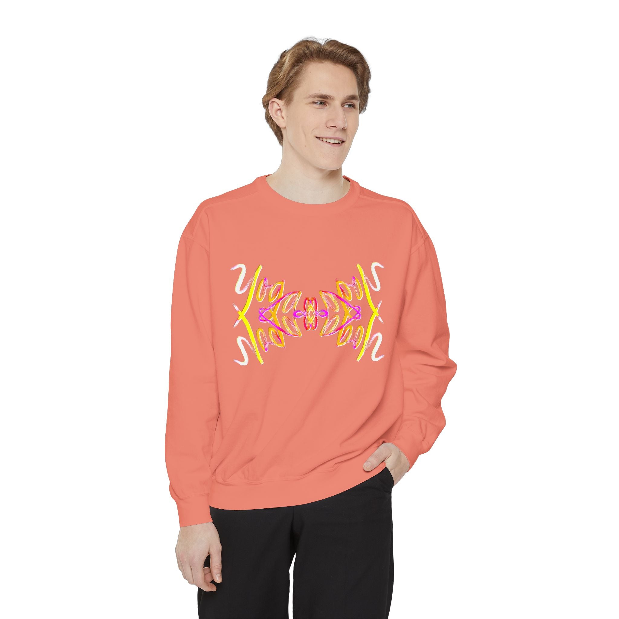YOGA Unisex Garment-Dyed Sweatshirt