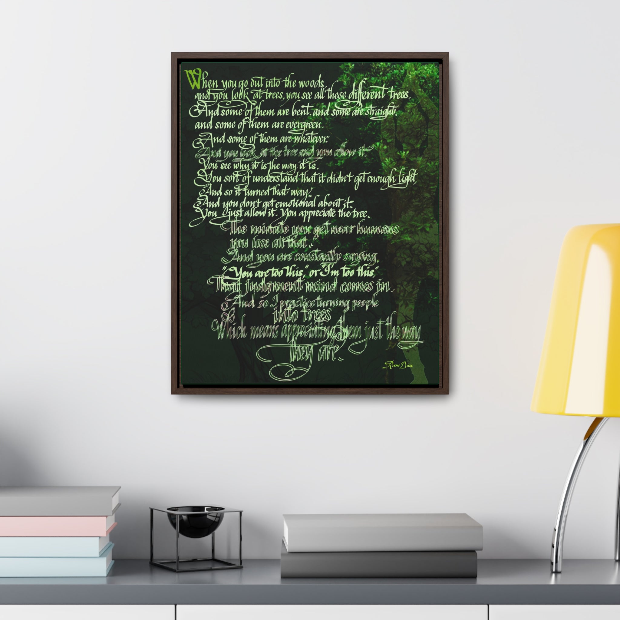 HAND-DRAWN CALLIGRAPHY: TREES