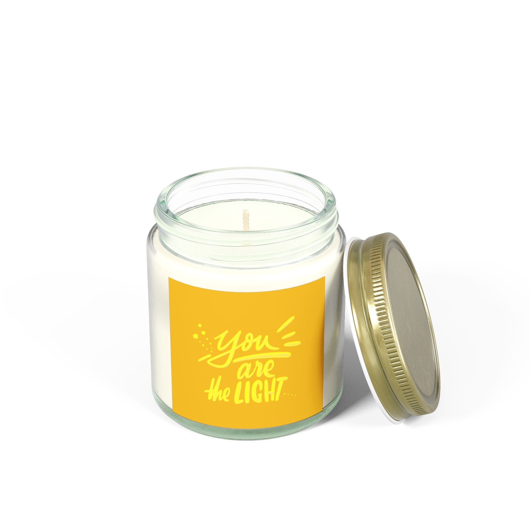 Brightening Scented Candles - You Are the Light | Uplifting Home Décor, Gifts for Friends, Relaxation, Self-Care, Affirmation