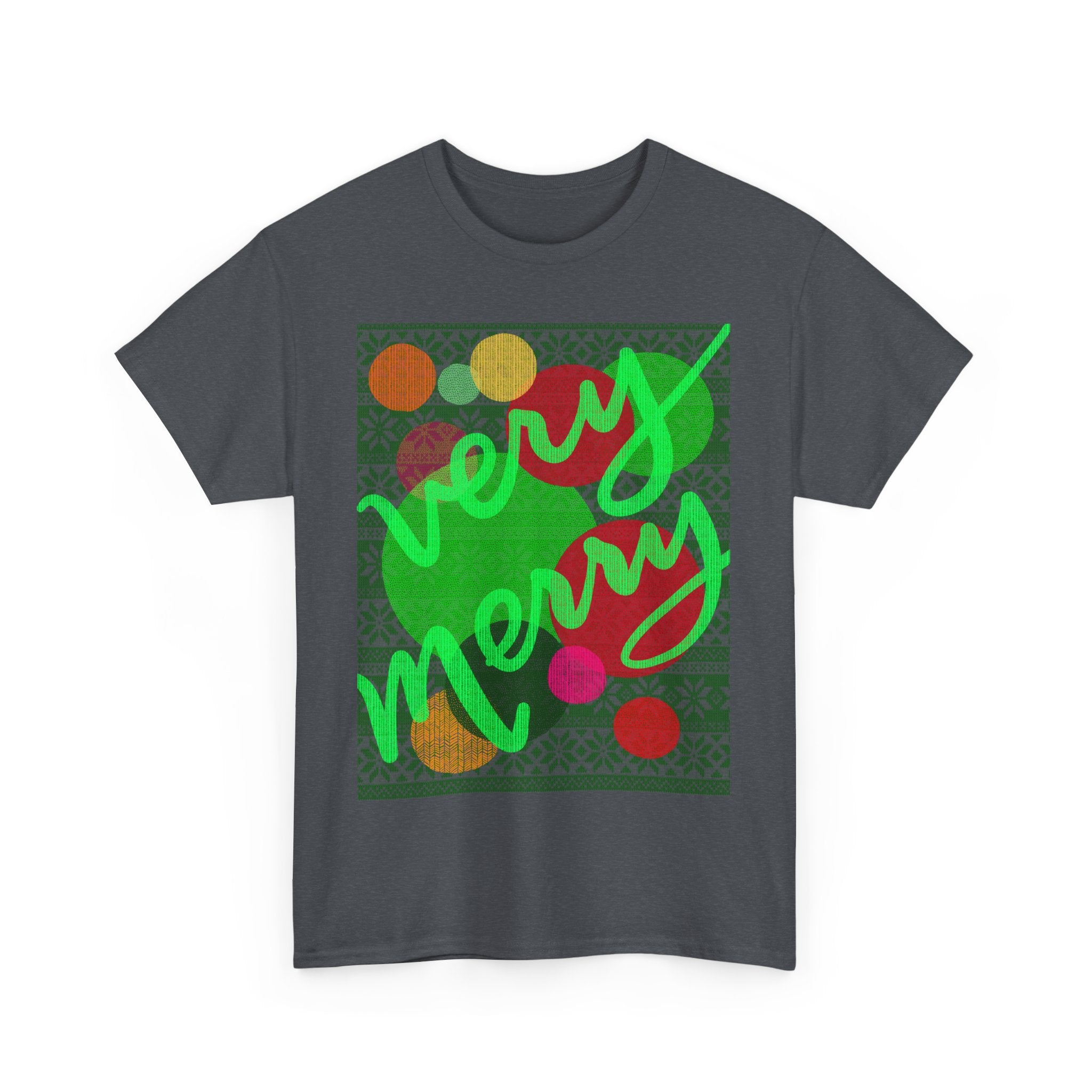 VERY MERRY Heavy Cotton Tee