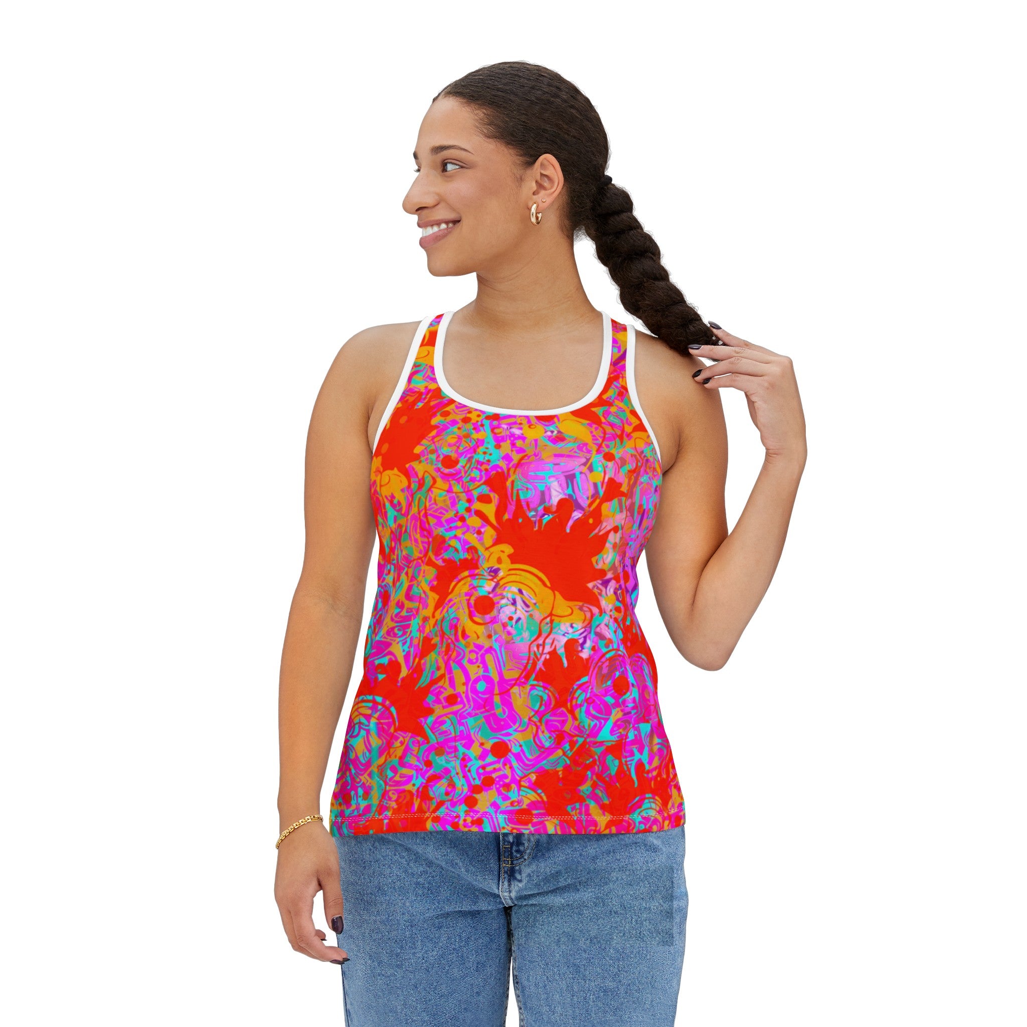SIZZLE Women's Tank Top (AOP)