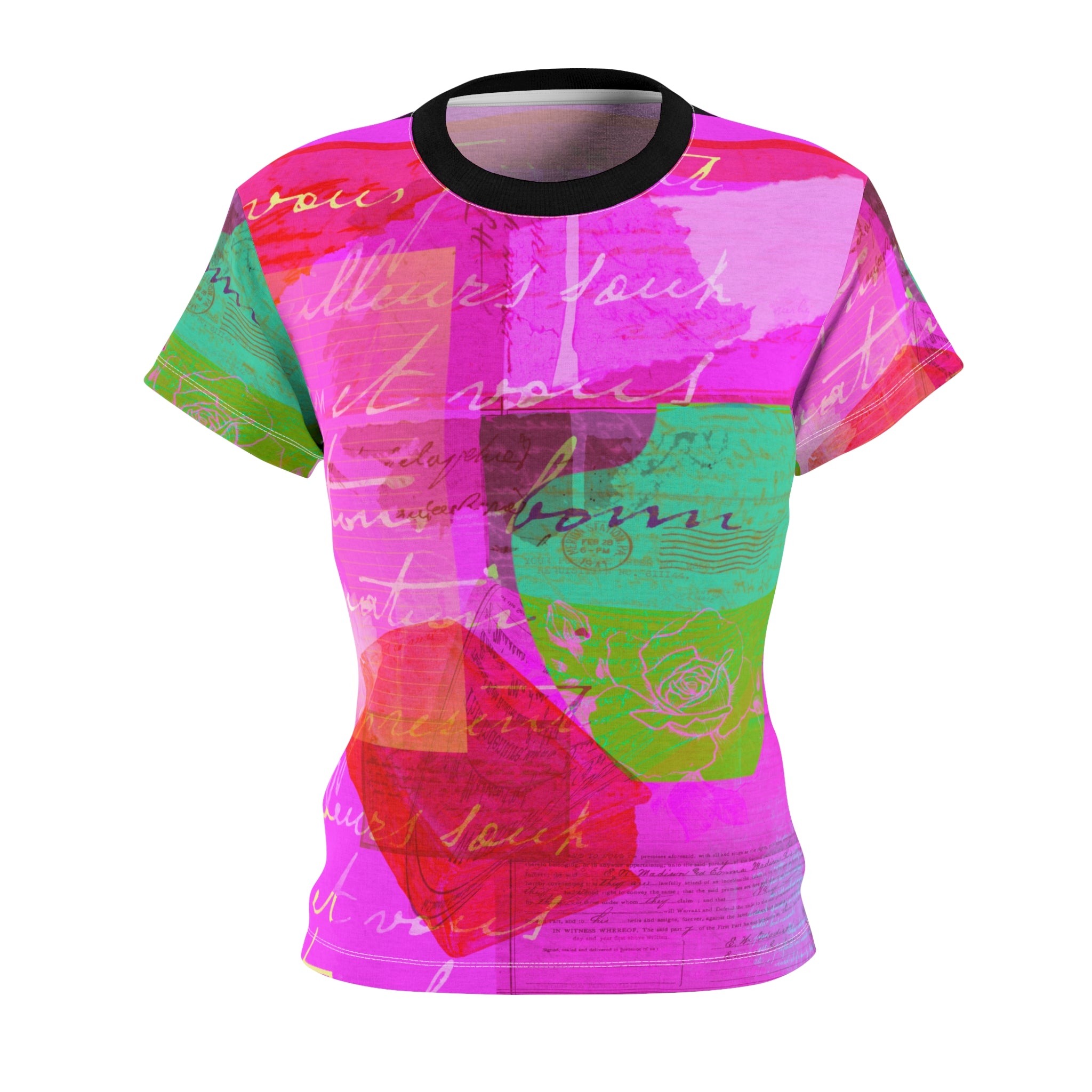 VESSEL Women's Cut & Sew Tee (AOP)