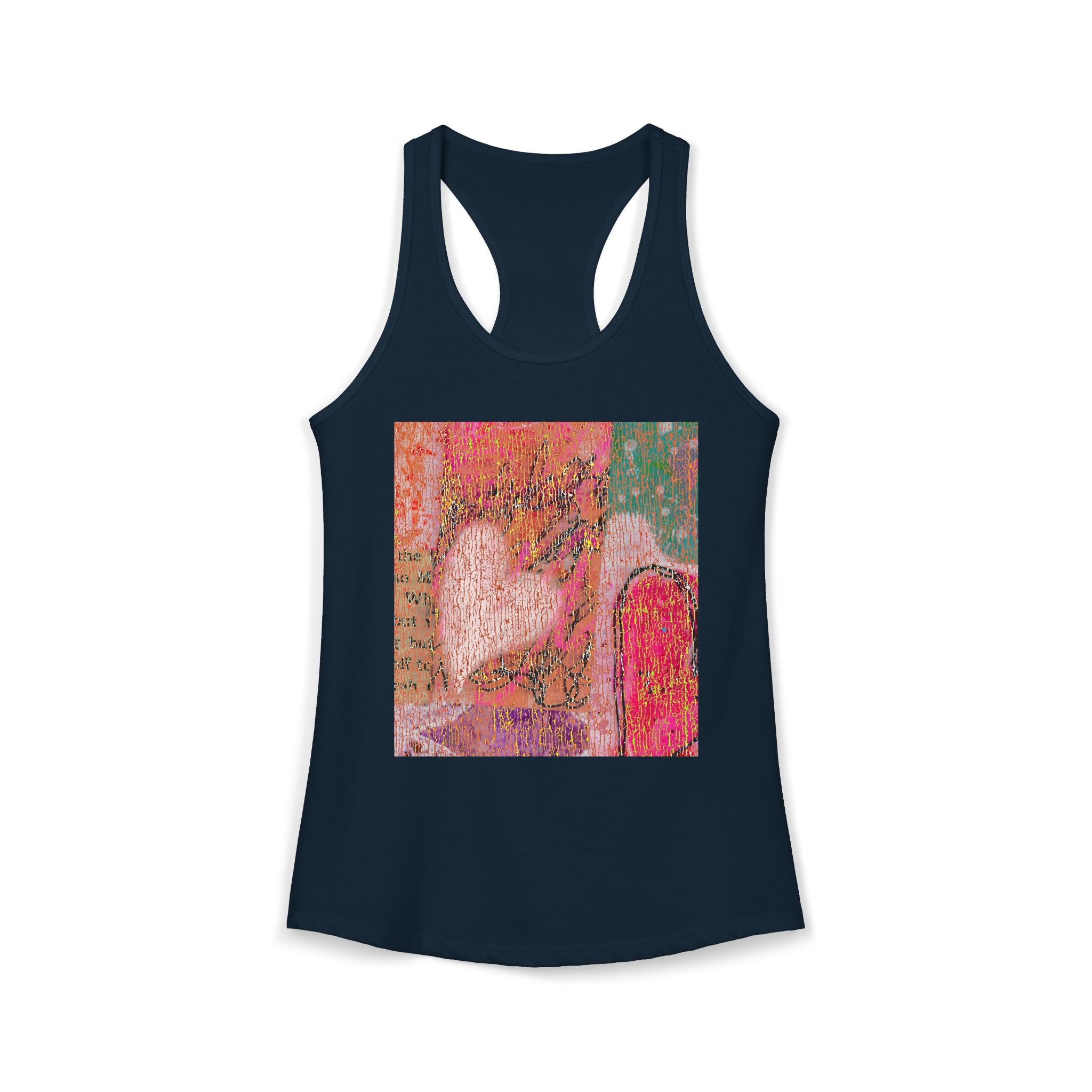 What Is Love? Tank Top — Women's Racerback Summer Tank