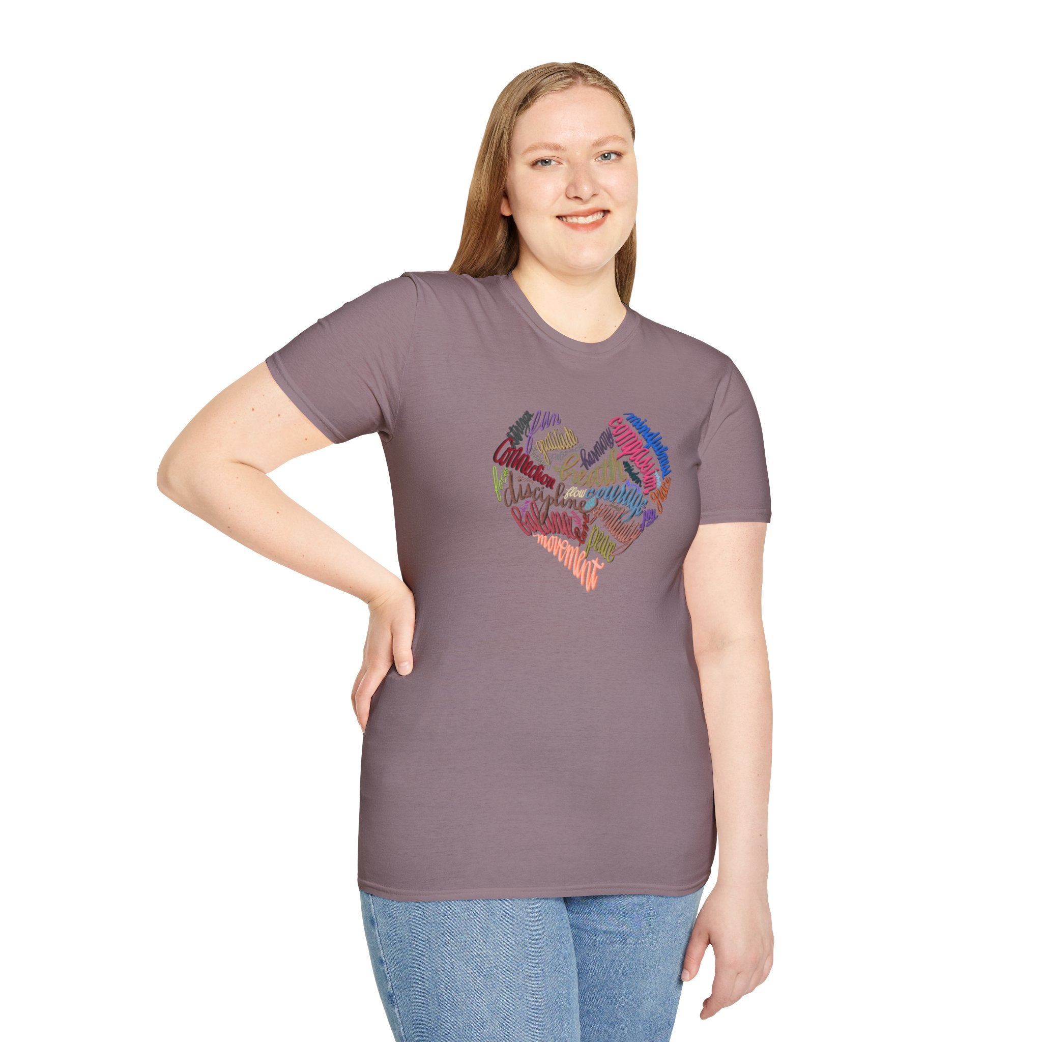 YOGA HAS MY HEART Softstyle T-Shirt