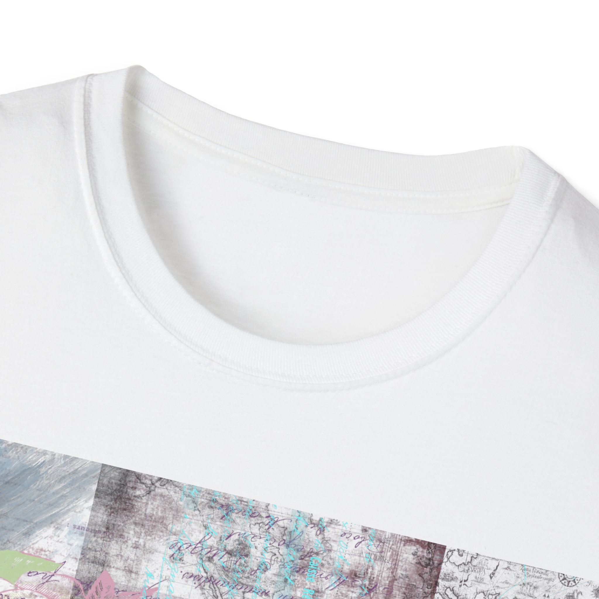 FLORAL MEMORIES Unisex Softstyle T-Shirt