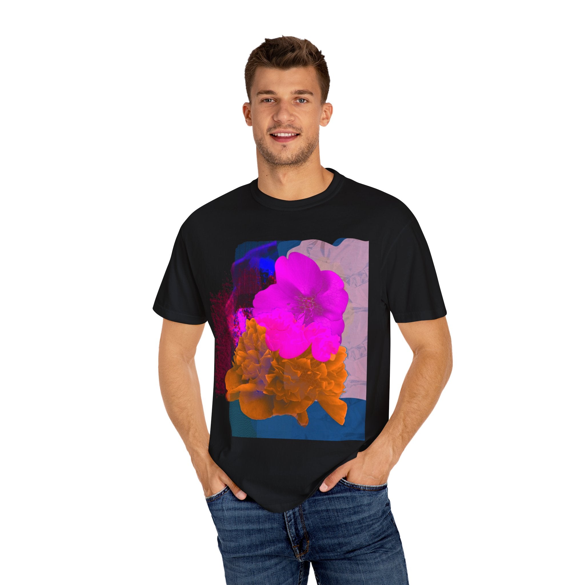 FLORABUNDANCE Unisex Garment-Dyed T-shirt