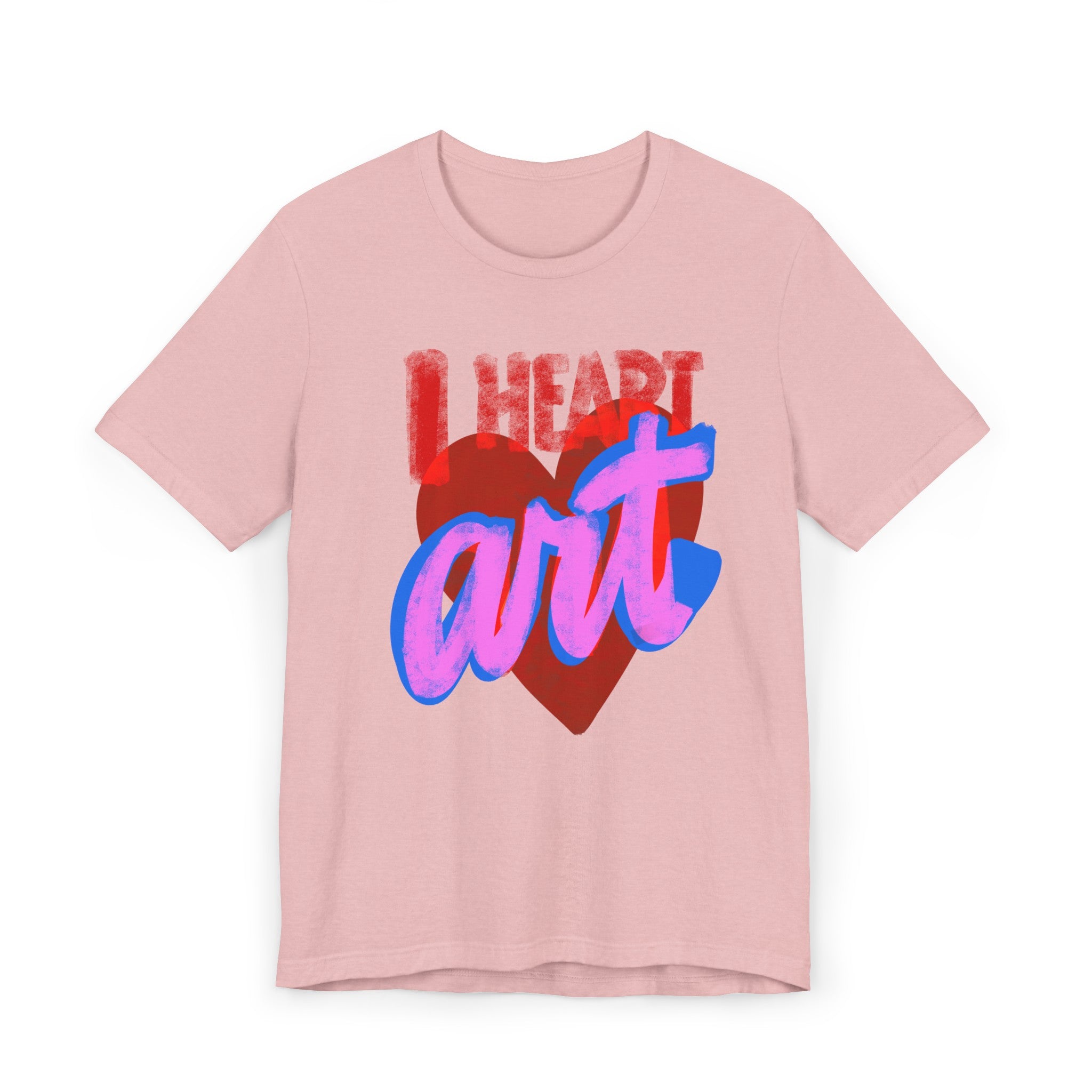 I HEART ART Unisex Jersey Short Sleeve Tee