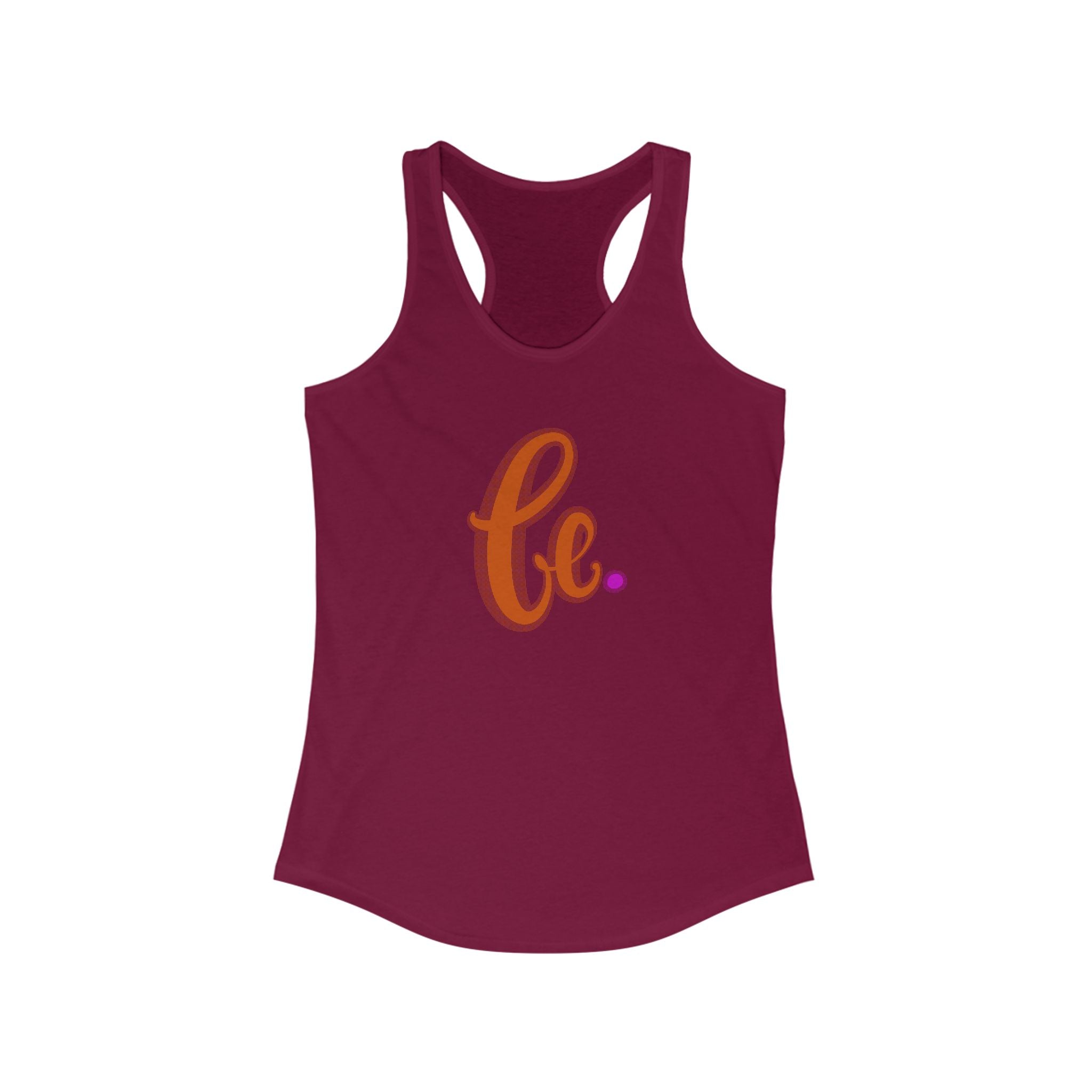 Inspirational Racerback Tank - Motivational 'Be.' Design