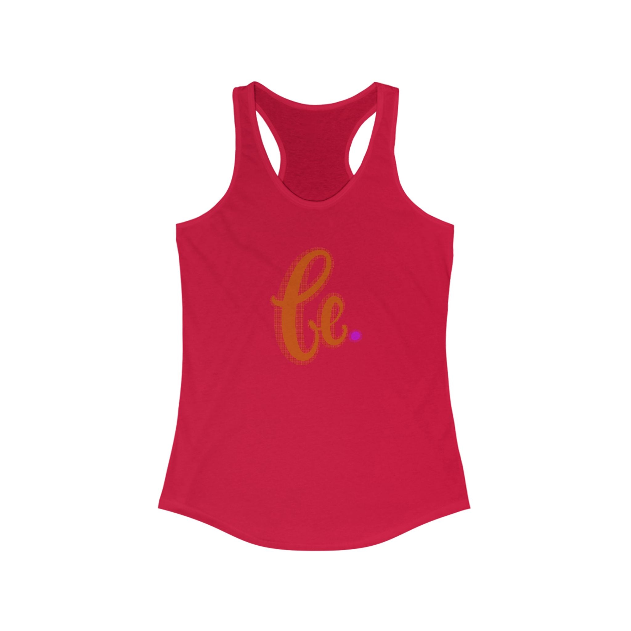 Inspirational Racerback Tank - Motivational 'Be.' Design