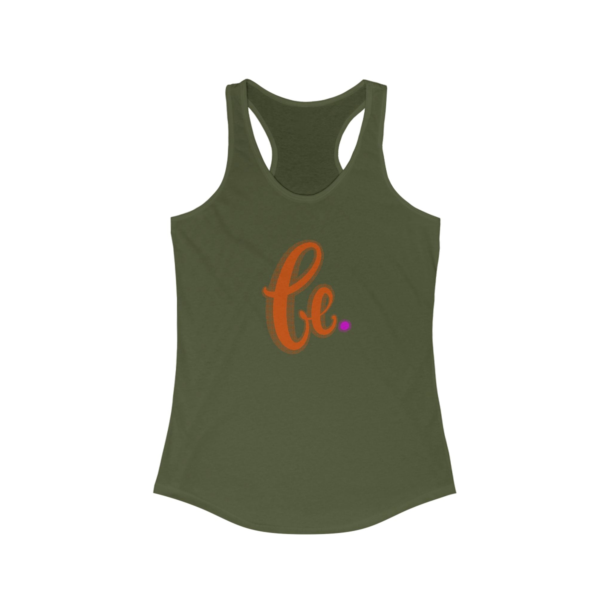Inspirational Racerback Tank - Motivational 'Be.' Design