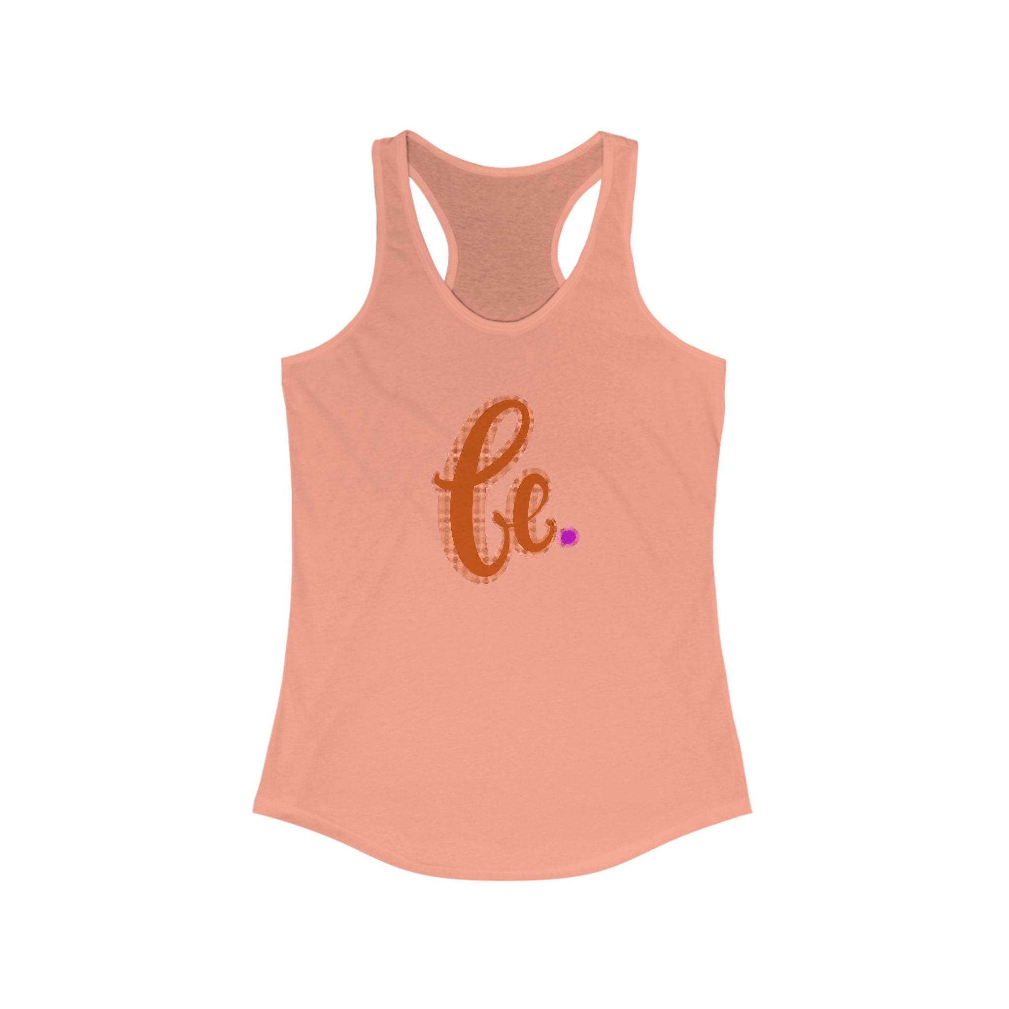 Inspirational Racerback Tank - Motivational 'Be.' Design