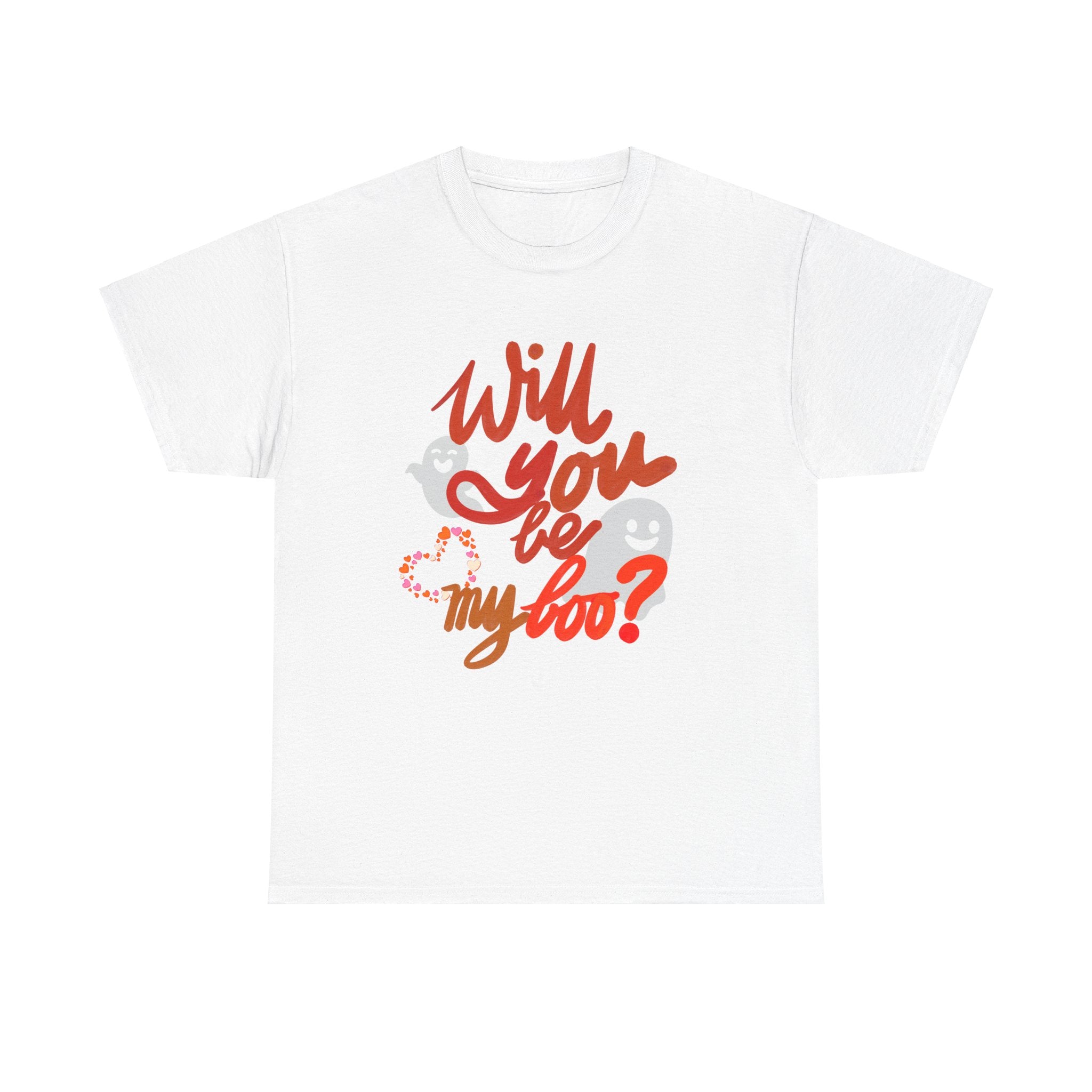 BE MY BOO? Unisex Heavy Cotton Tee