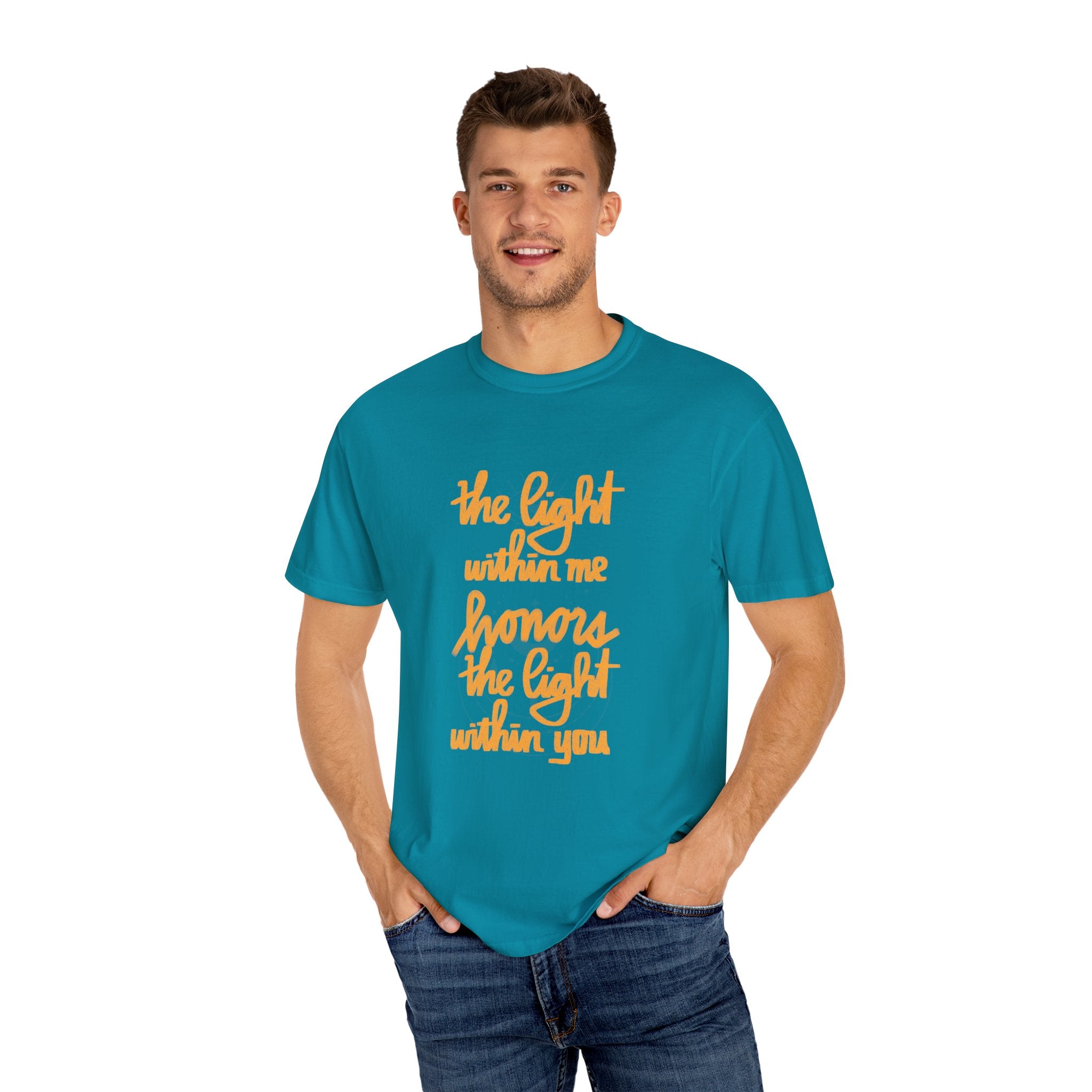 THE LIGHT WITHIN ME Unisex Garment-Dyed T-shirt