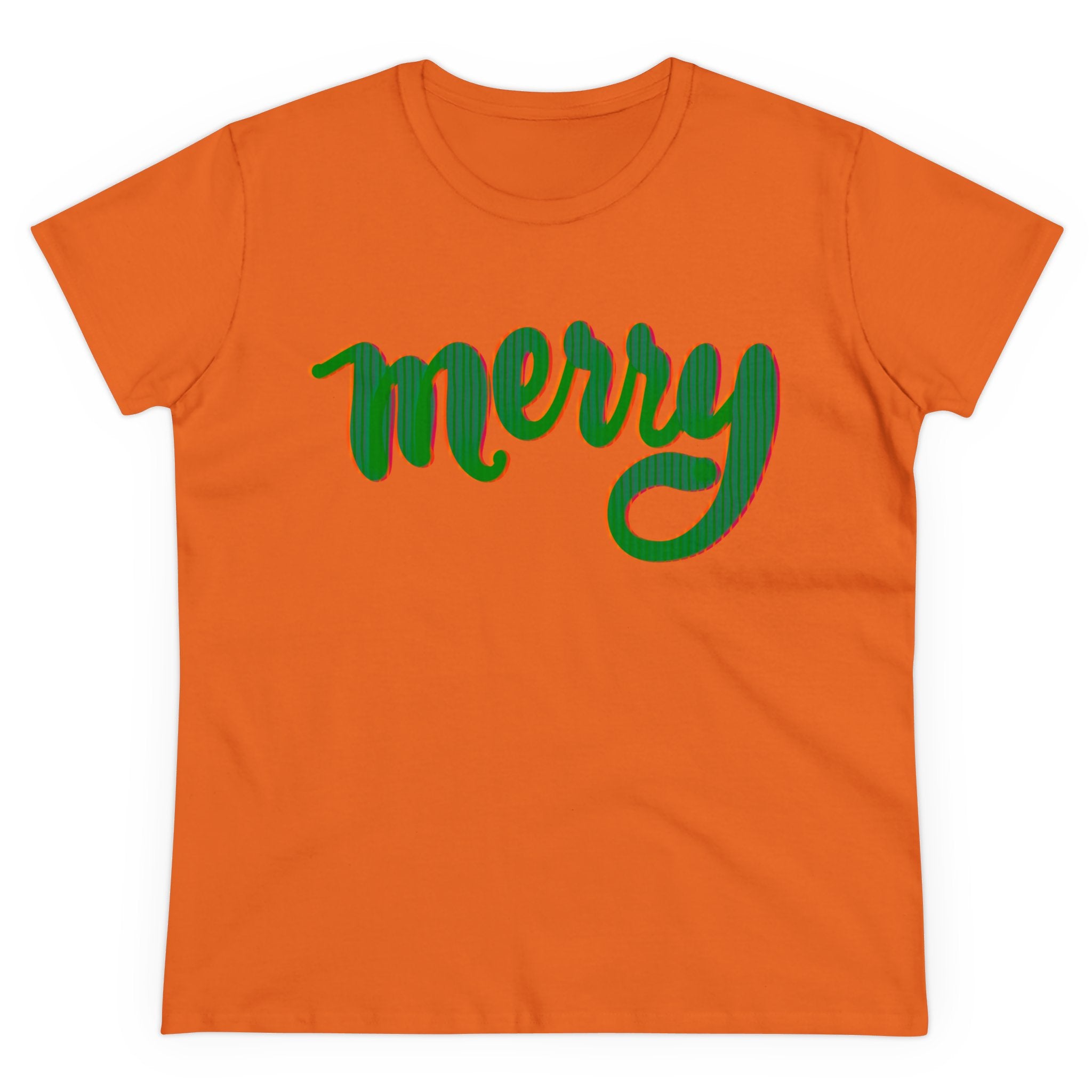 MERRY Women's Midweight Cotton Tee