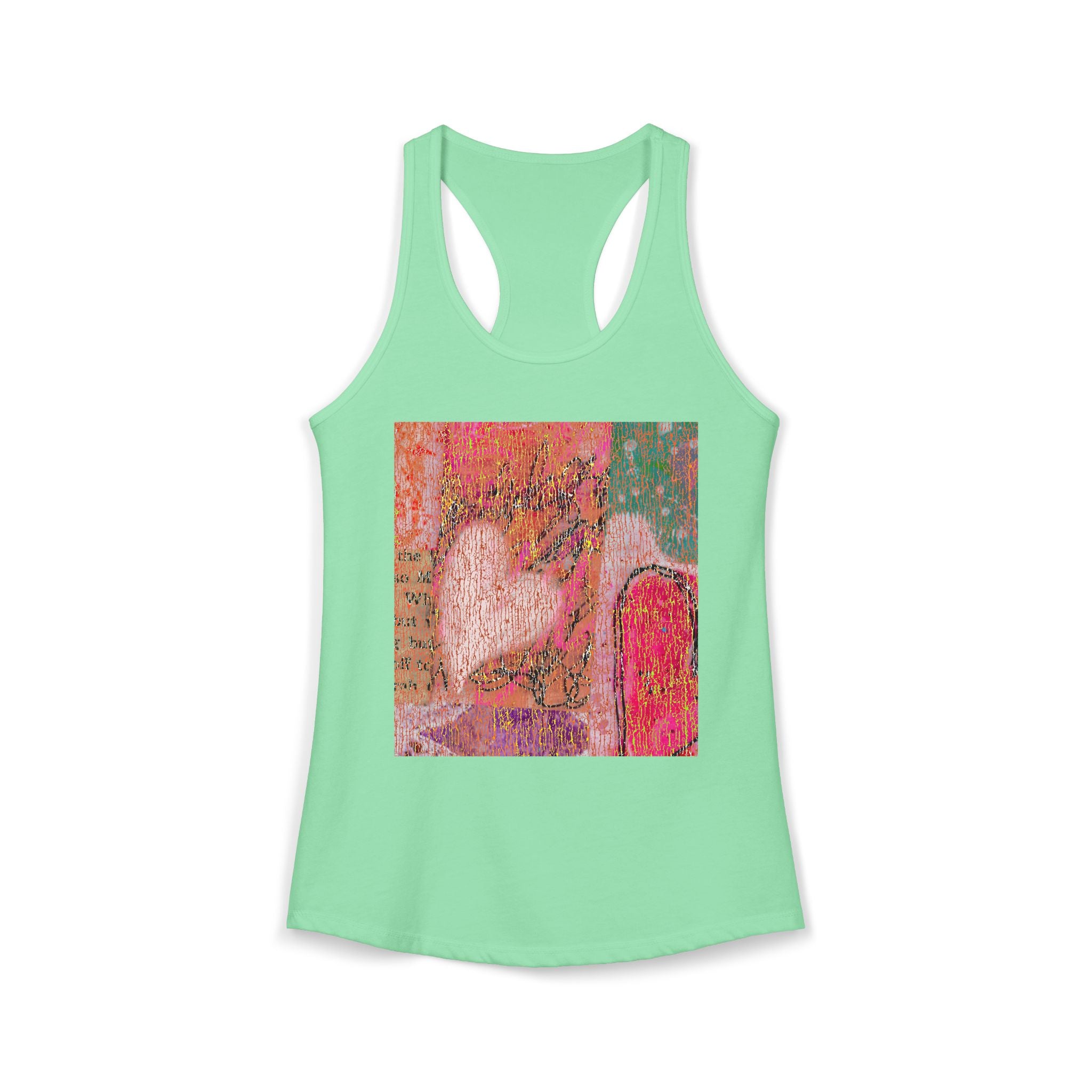 What Is Love? Tank Top — Women's Racerback Summer Tank