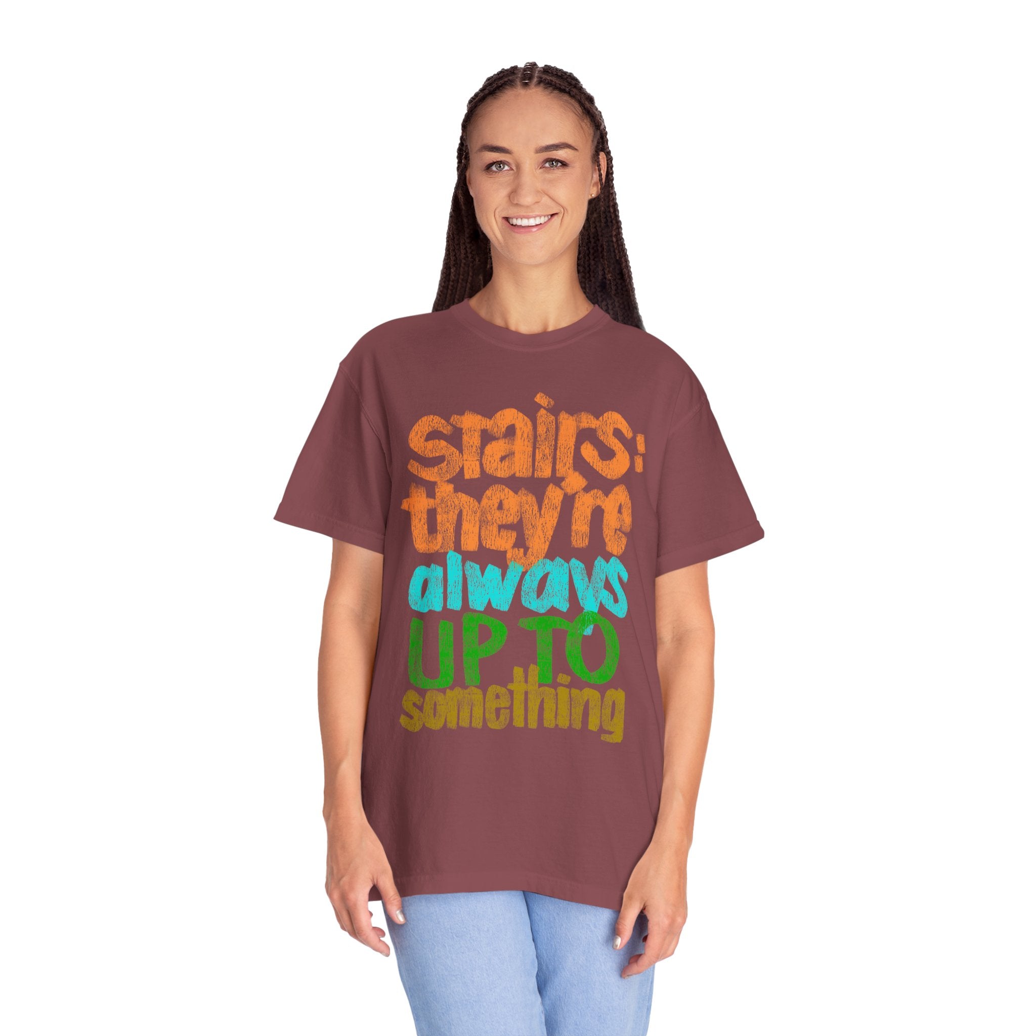 STAIRS Garment-Dyed T-shirt